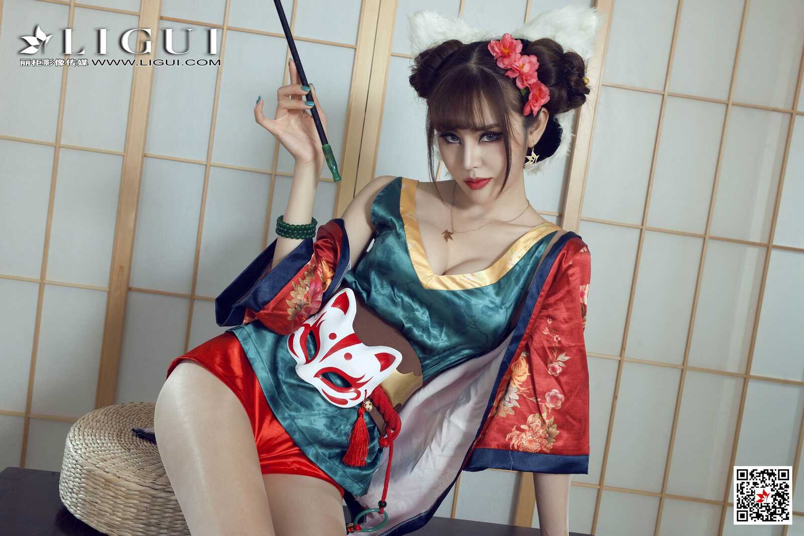 Model 凉儿《古典玉足》 [丽柜Ligui] 写真集第2张