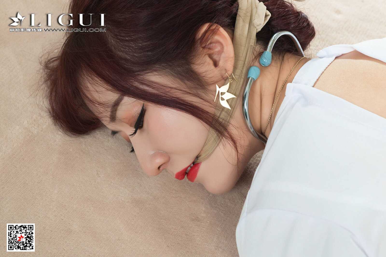 Model 汐汐《性感护士美丝捆绑》 [丽柜LIGUI] 写真第2张