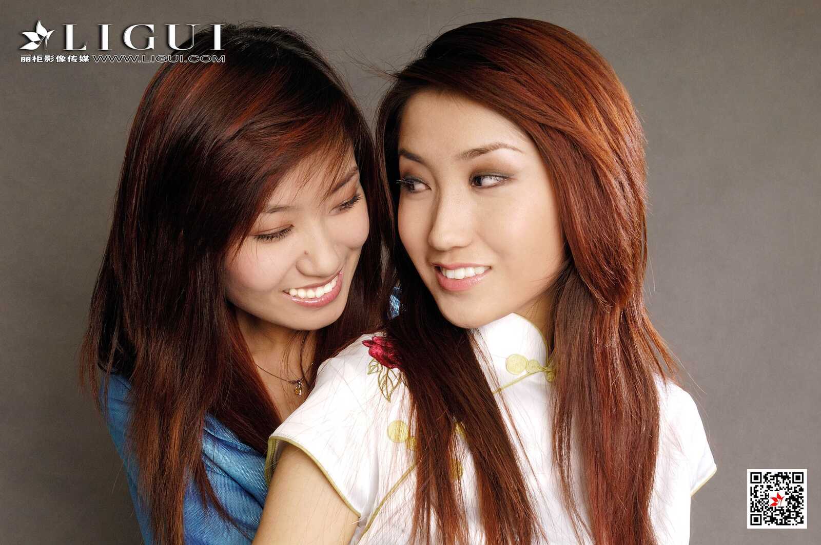 Model 小惠&amp;amp;安心 [丽柜Ligui] 网络丽人 写真集第5张