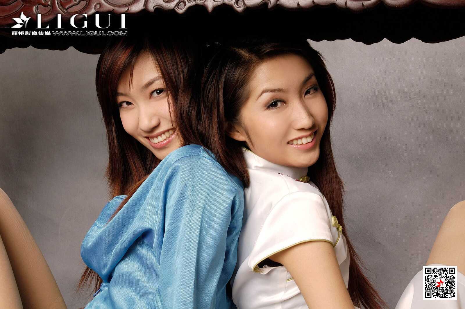 Model 小惠&amp;amp;安心 [丽柜Ligui] 网络丽人 写真集第3张