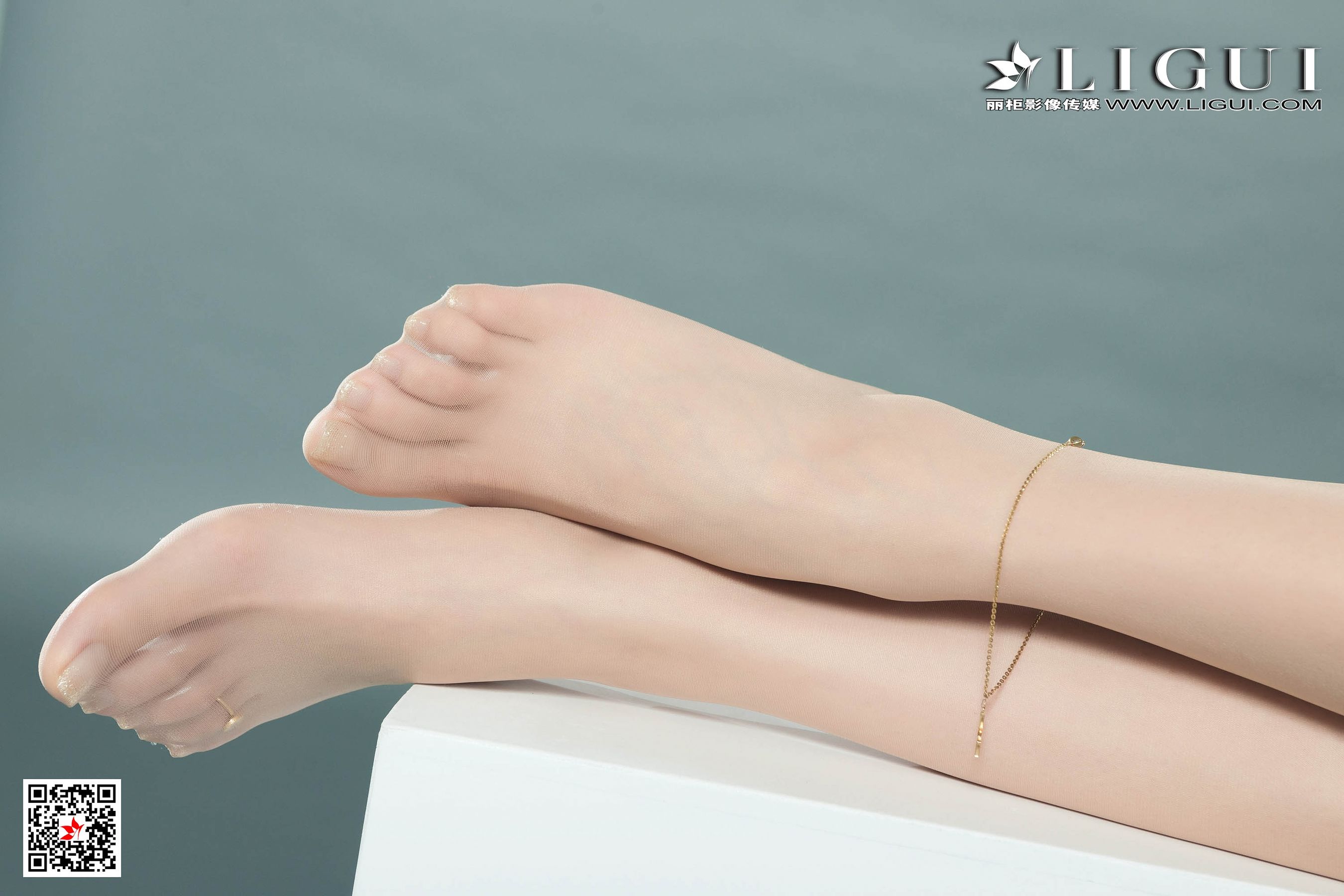 Model 兔子《肉丝超短牛仔热裤》 [丽柜Ligui] 网络第3张