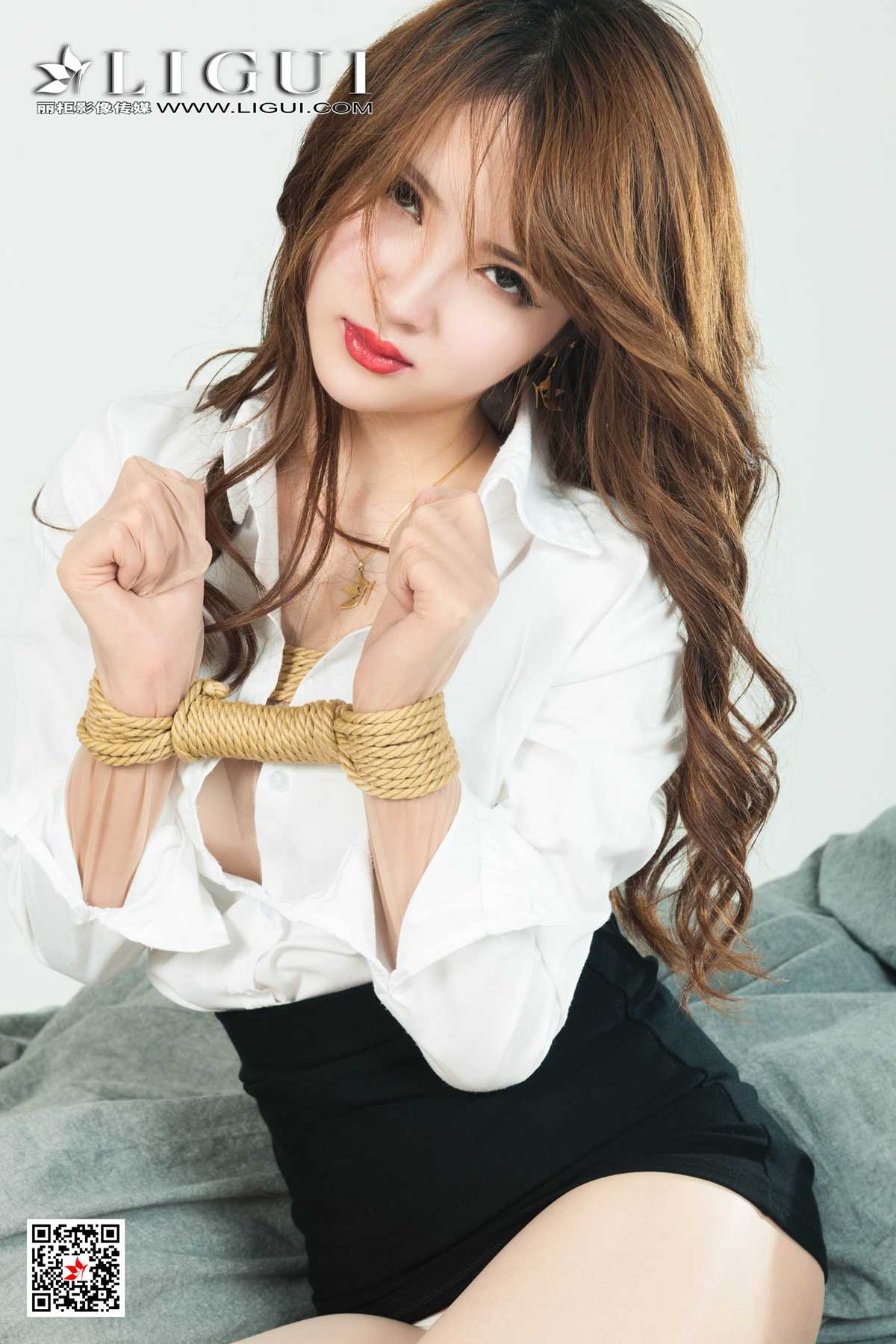 [Ligui丽柜] 2020.11.13 紧缚丽莲 Model 天天 在线浏览第20张