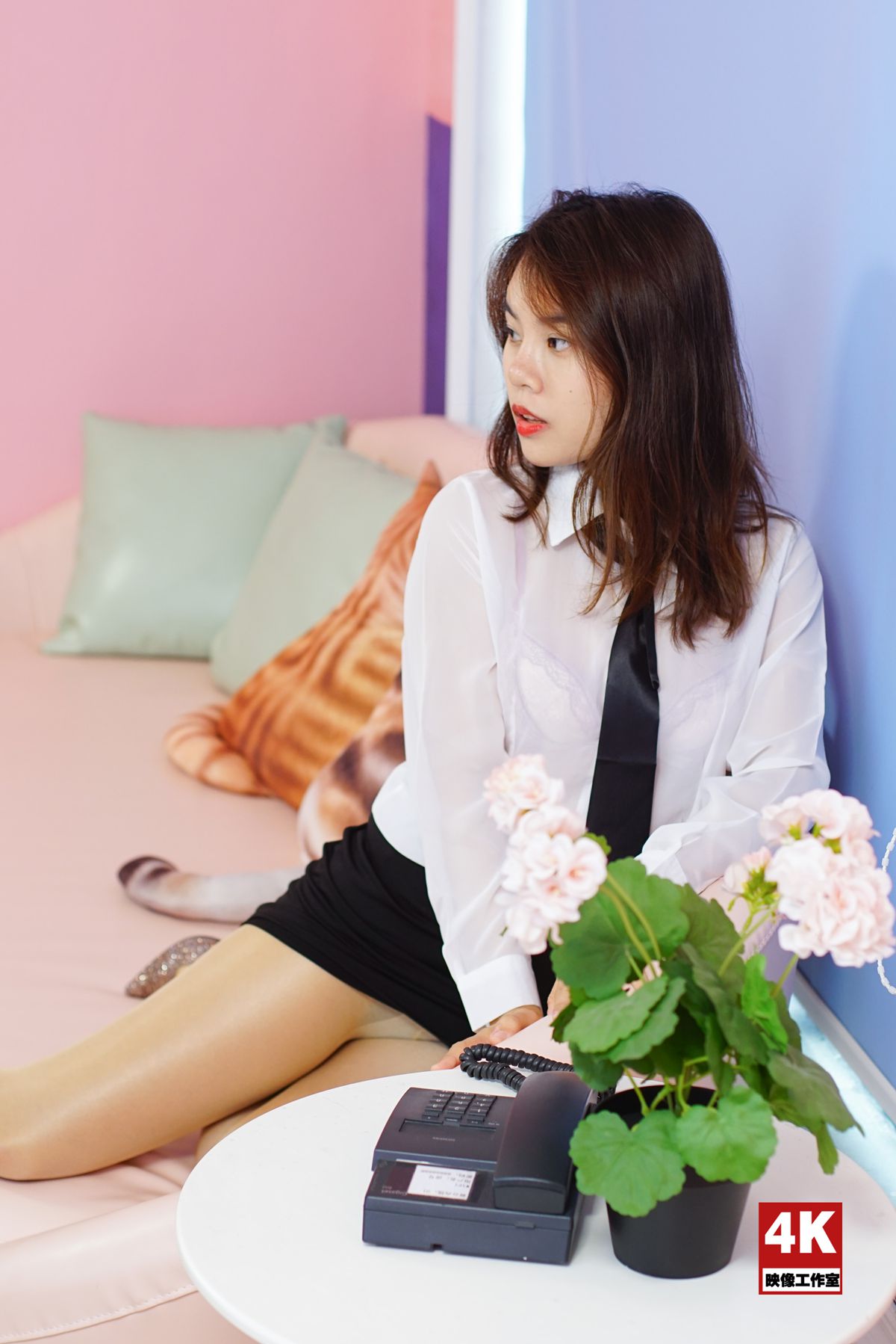 [Ligui丽柜] 2020.12.09《办公室文员的一天》琪琪第2张