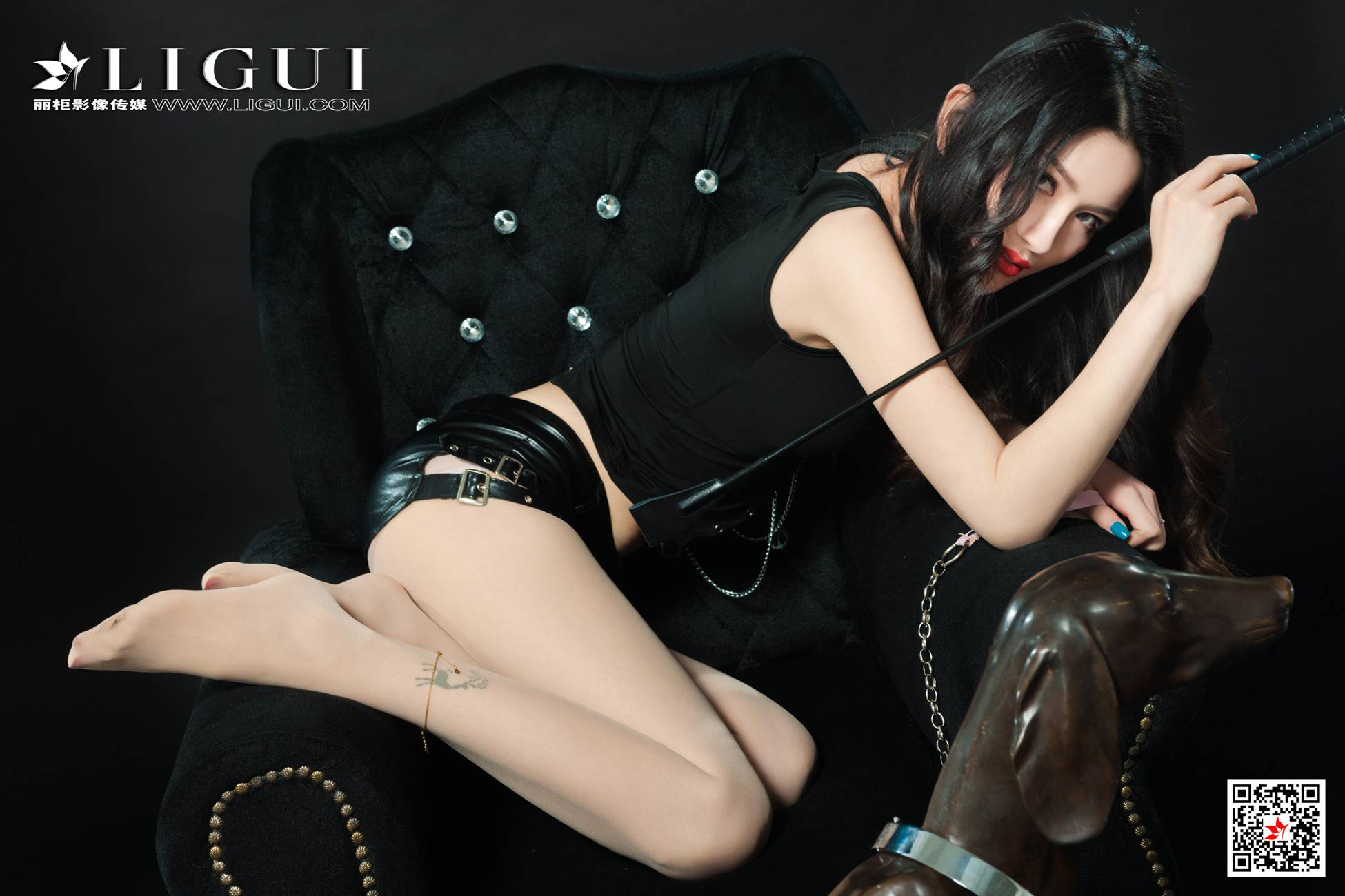 [Ligui丽柜]网络丽人  2021.01.18 《性感的小主》甜甜第14张