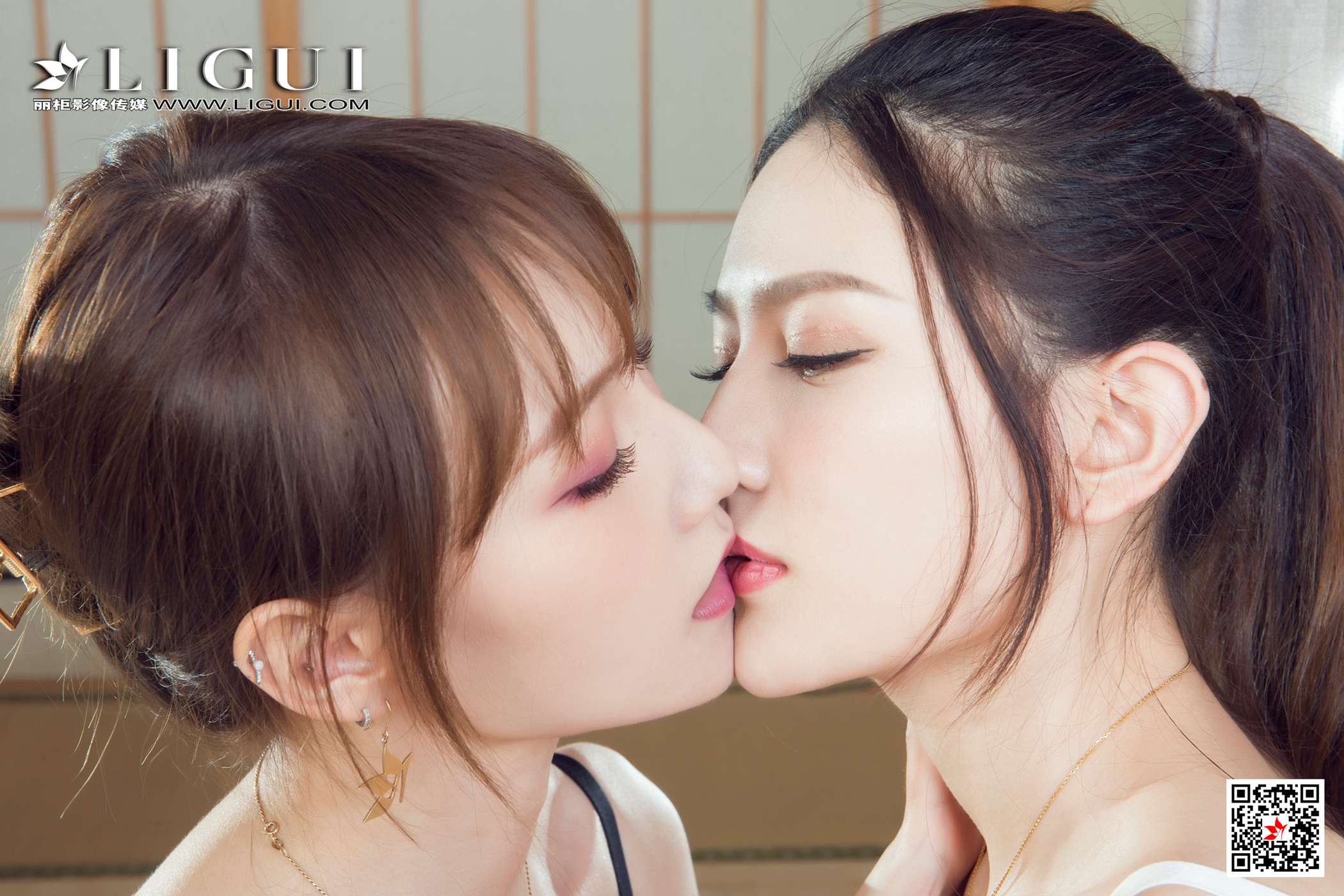 [Ligui丽柜]网络丽人 2021.04.11 Model《双生花-花漾蜜第27张