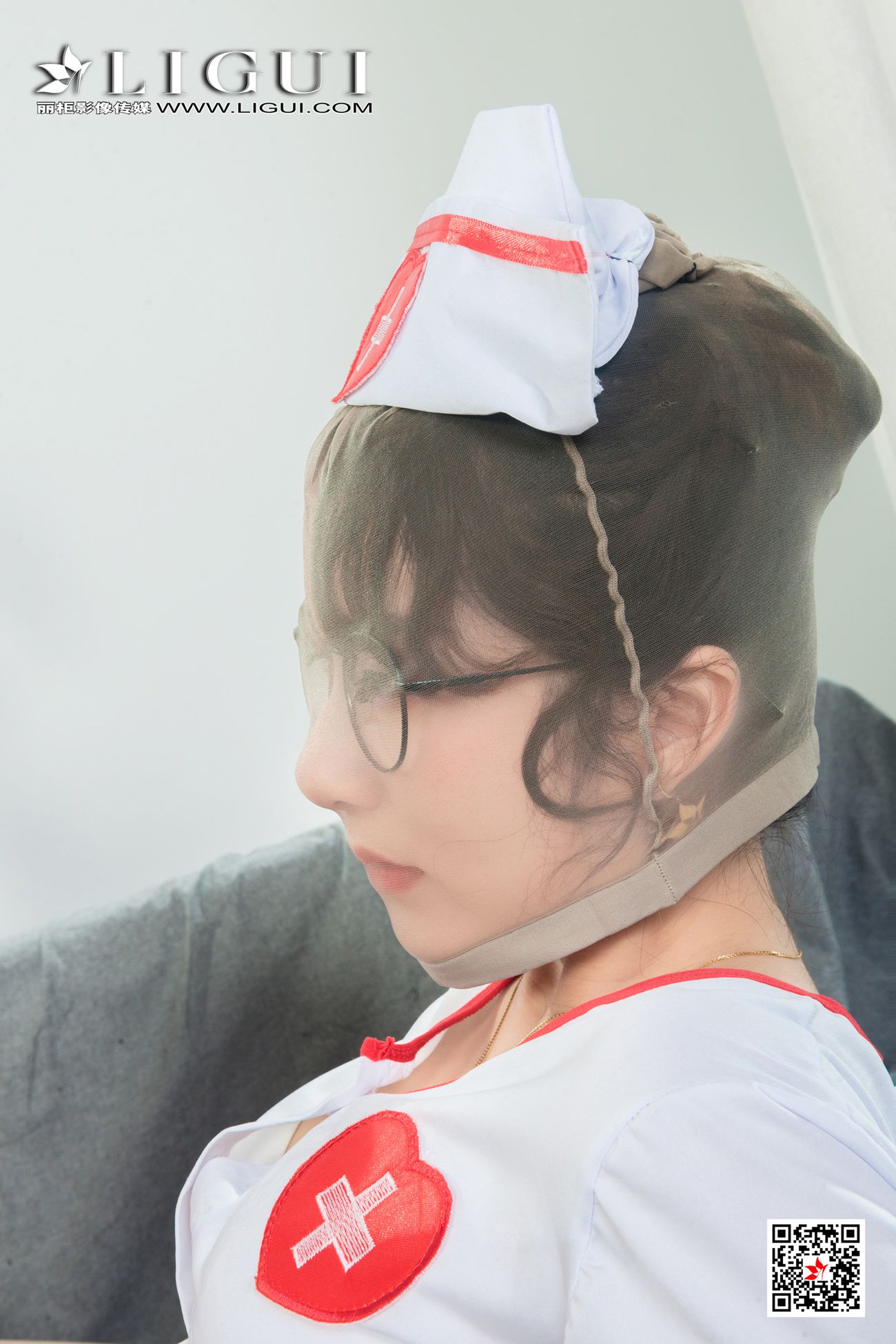 [Ligui丽柜]网络丽人 2021.06.25 Model《双生花-医护情第5张