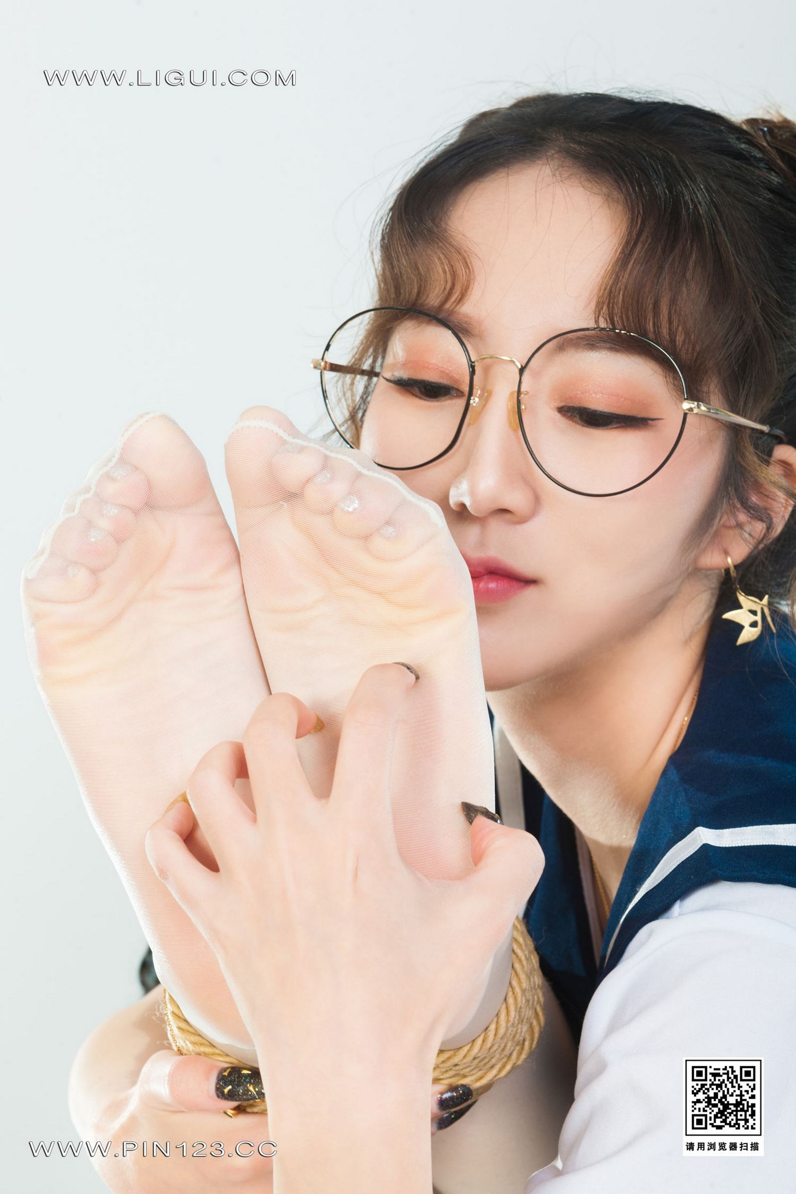 [Ligui丽柜]2022.09.16 双生花-紧缚花季 小智贤&amp;汐汐第24张