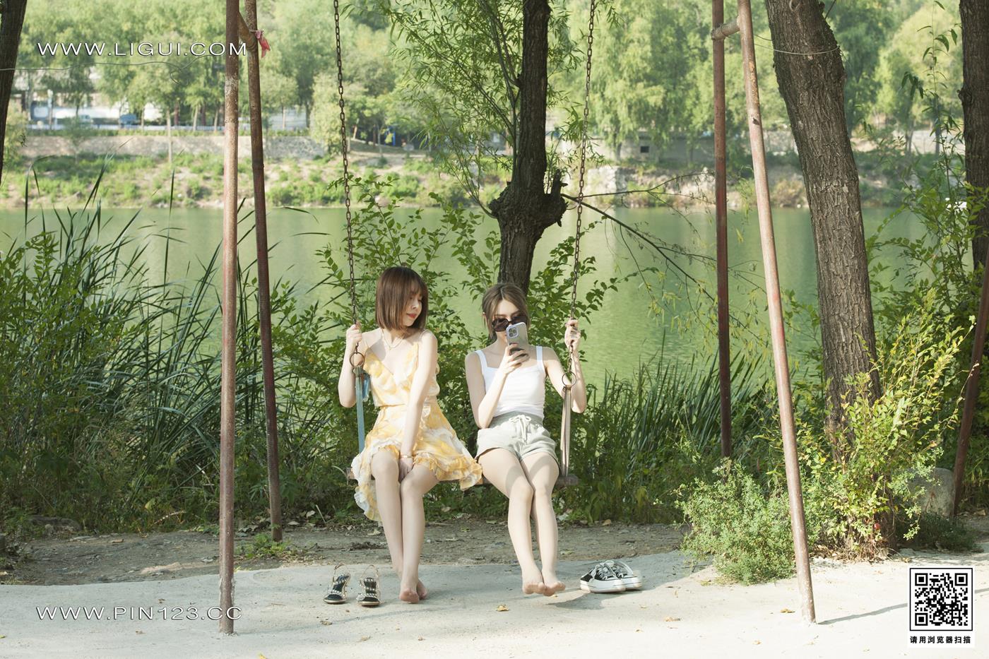 [Ligui丽柜]2022.10.28 香丝露营 兔子＆Vicky第12张