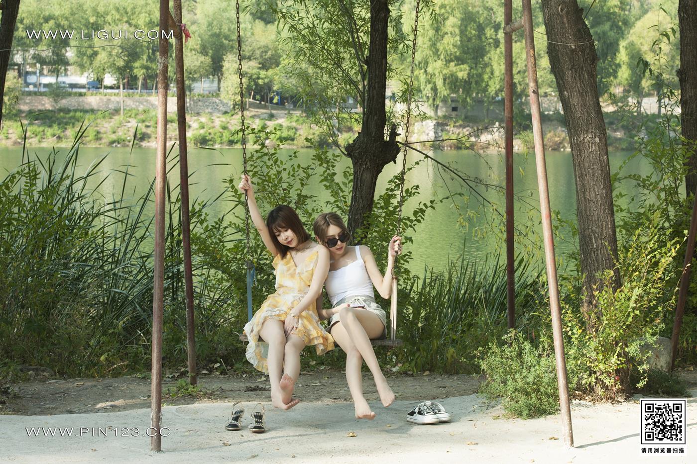 [Ligui丽柜]2022.10.28 香丝露营 兔子＆Vicky第12张