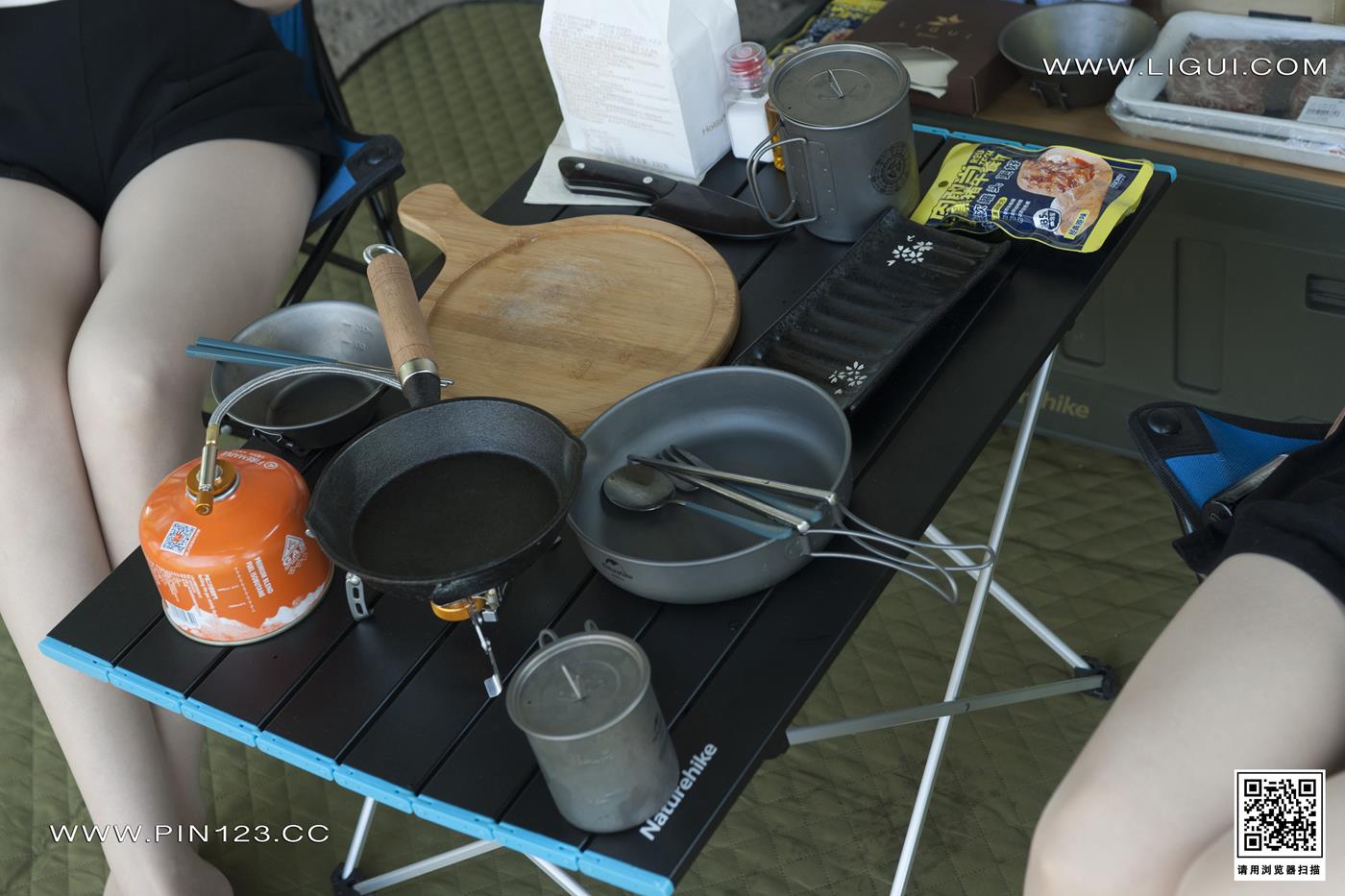 [Ligui丽柜]2022.10.28 香丝露营 兔子＆Vicky第3张