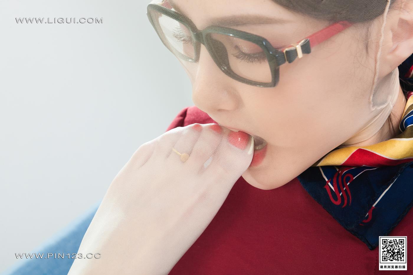 [Ligui丽柜]2022.11.11 双生花-空中丝欲 汐汐＆心心第14张