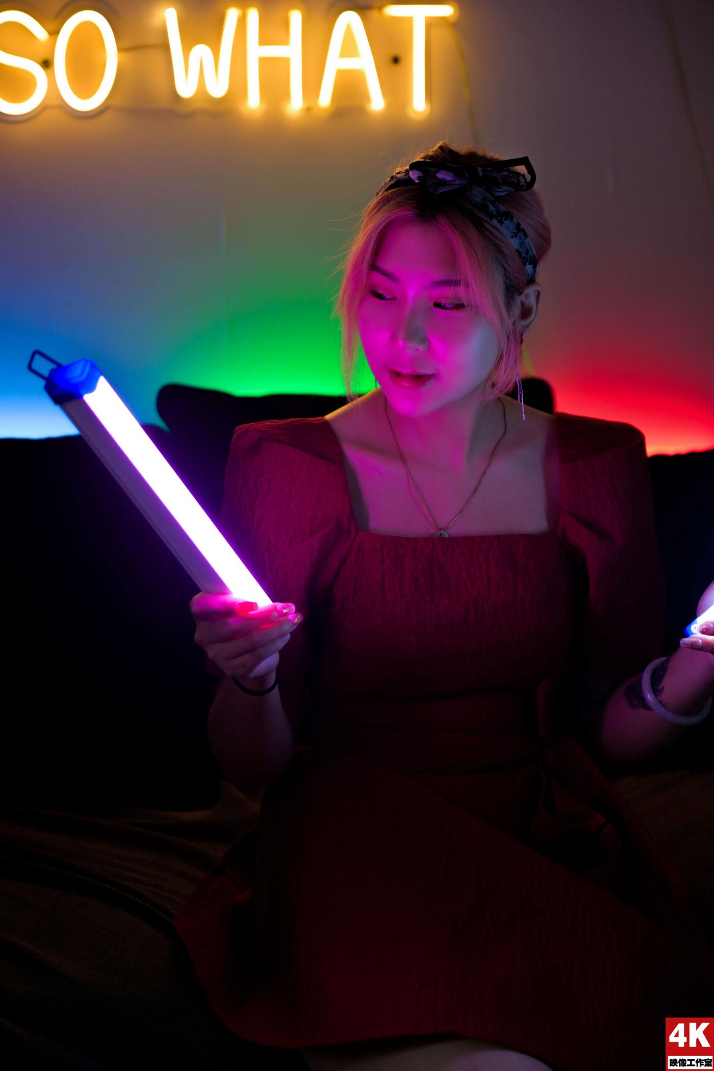 [Ligui丽柜]2022.08.17 氛围灯下的肉丝 小发第15张