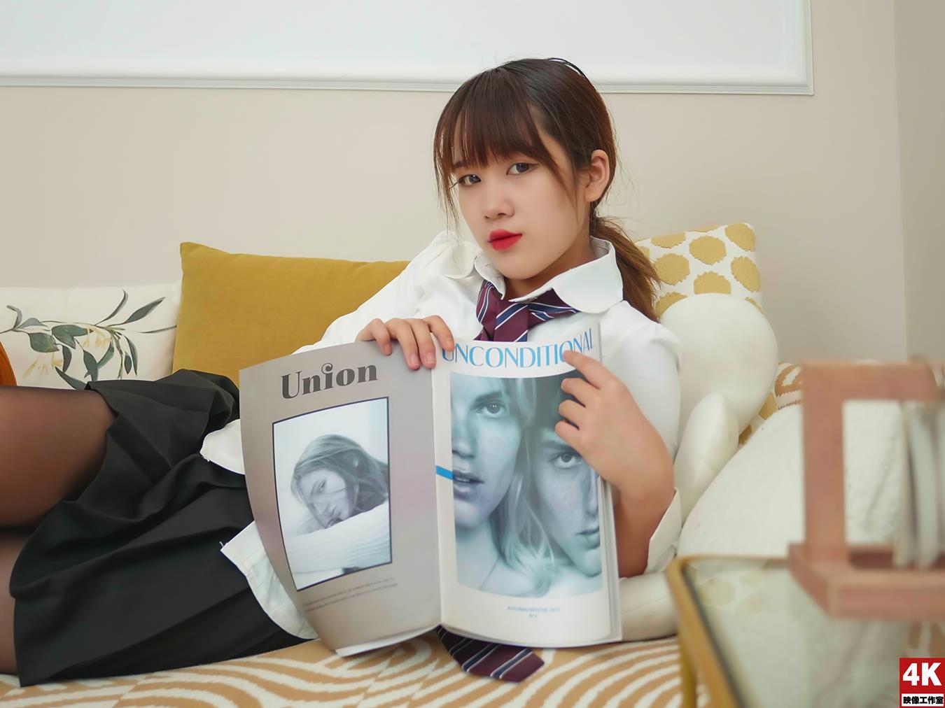 [Ligui丽柜]2022.09.13 你的JK女孩 果果吖第15张