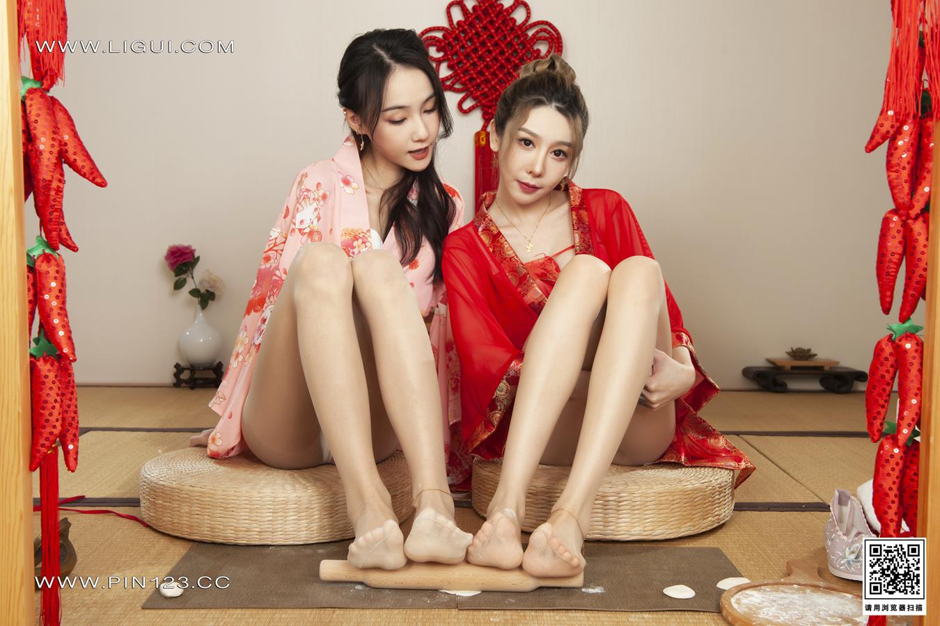 [Ligui丽柜]2023.01.19 花足迎春(上) 兔子＆心心第8张
