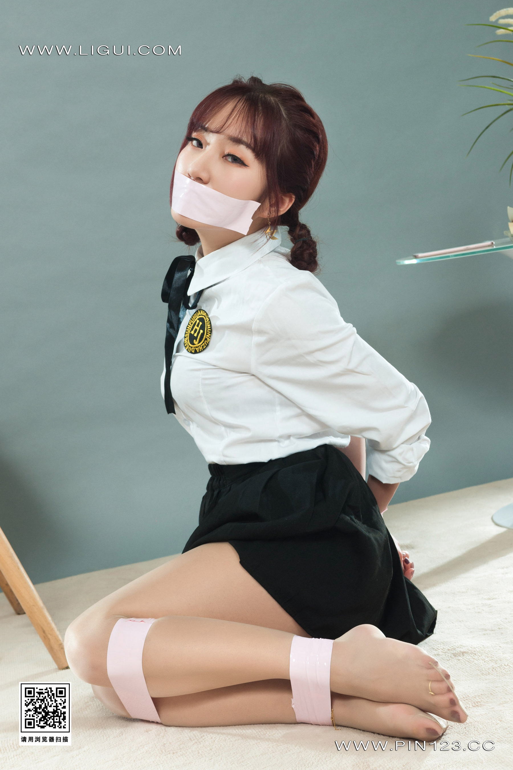 [Ligui丽柜] 2023.04.20《紧缚丽莲》汐汐第4张