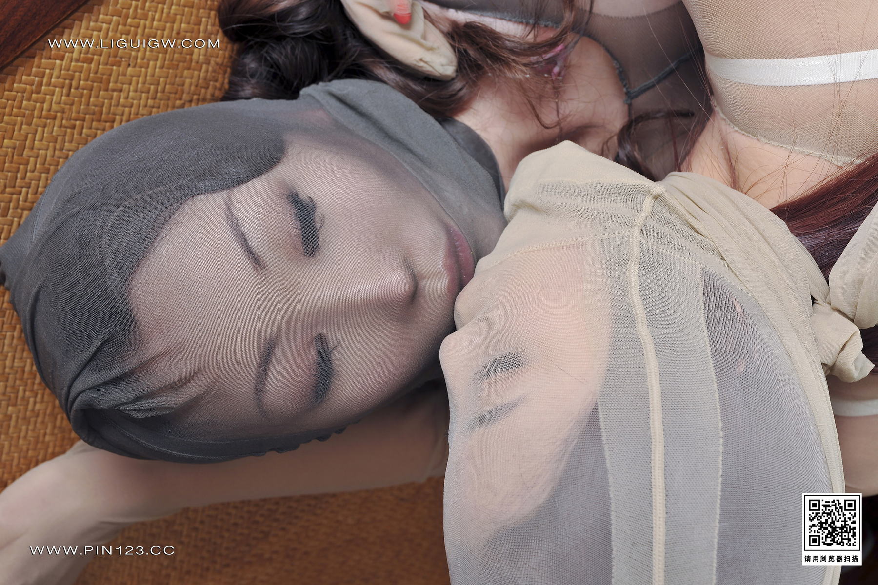 [Ligui丽柜] 2023.10.25 丽柜典藏《颜丝互动》可馨＆小唐第3张