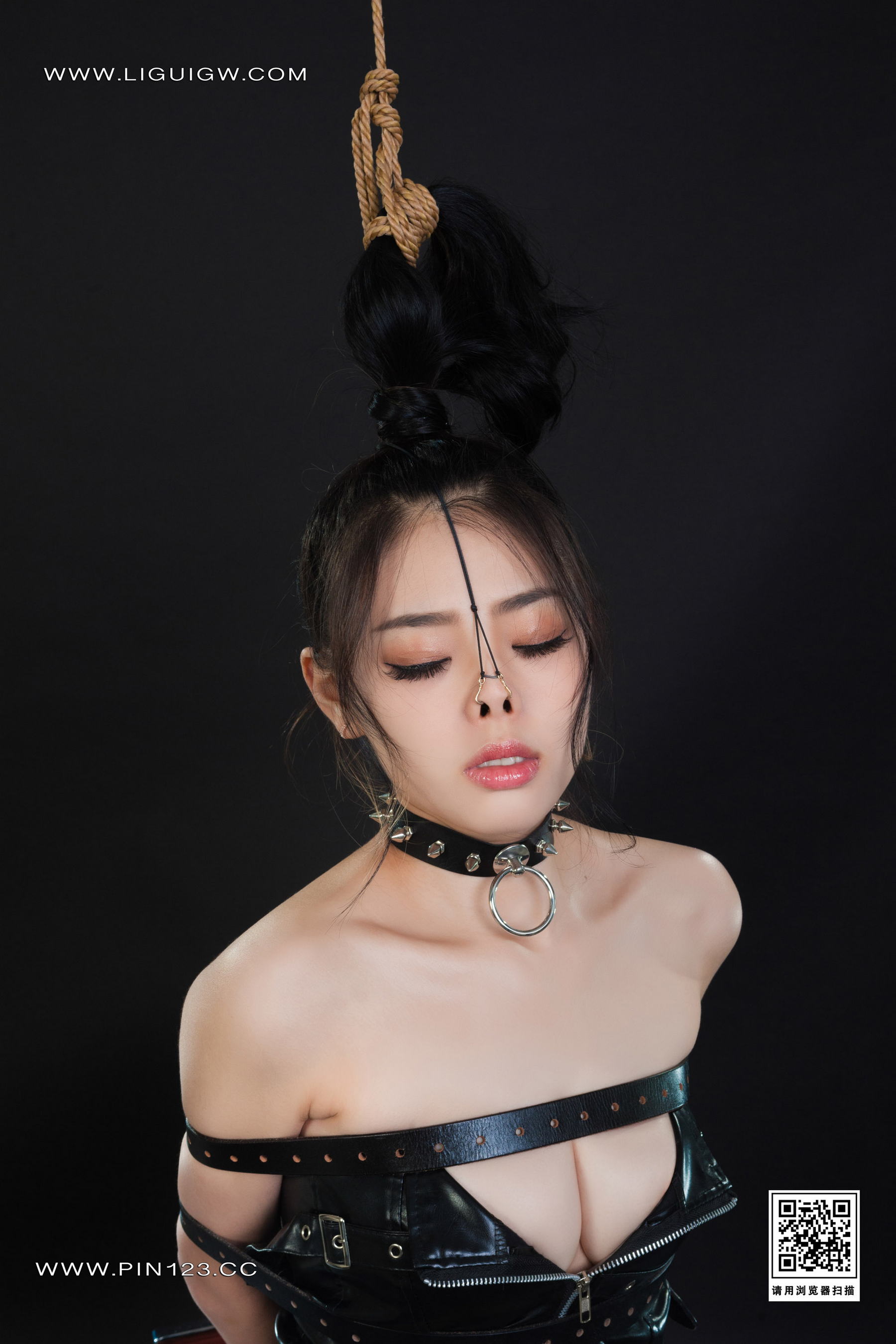 [Ligui丽柜] 2023.10.26《欲女皮缚》小智贤第14张