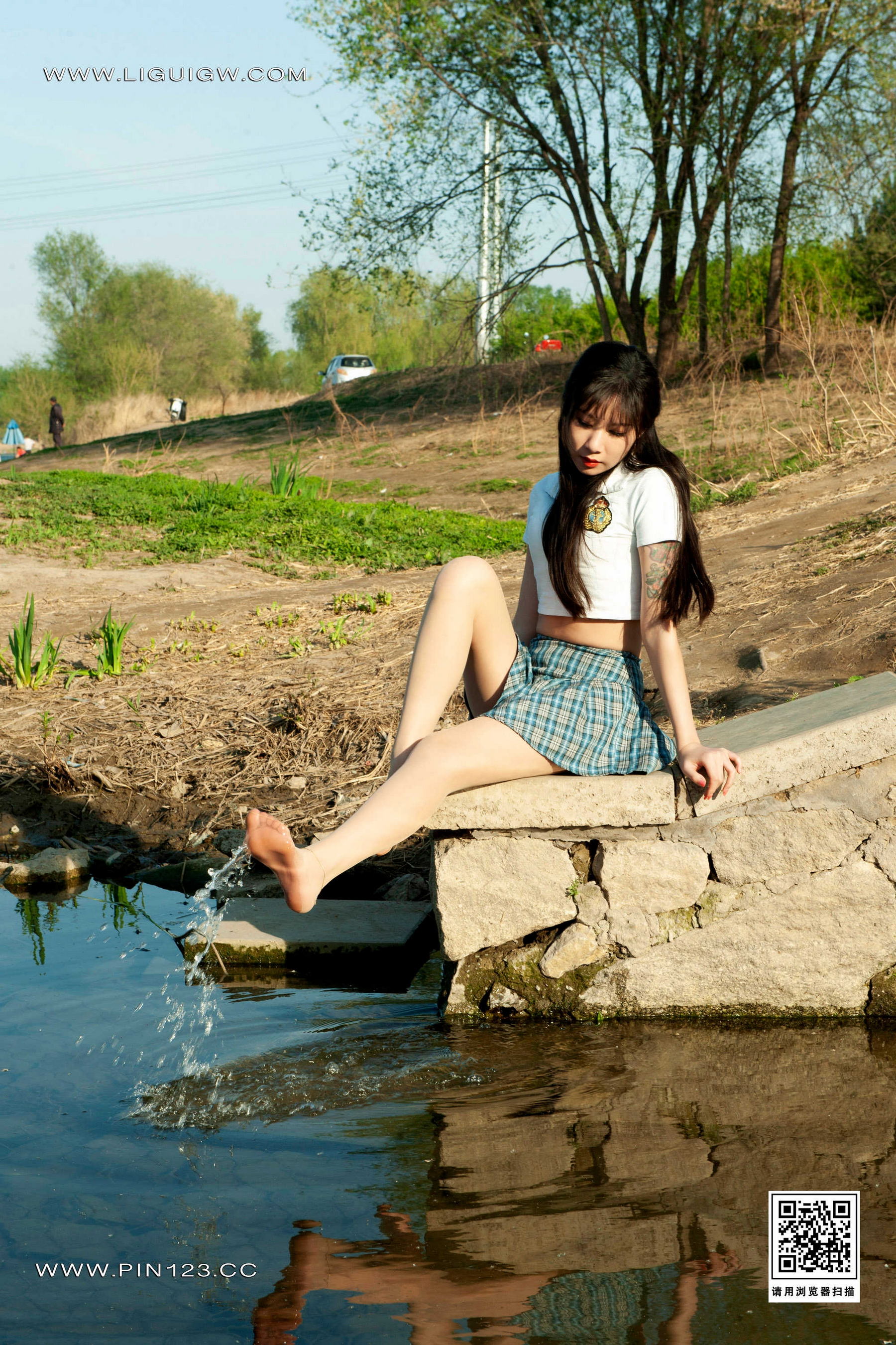 [Ligui丽柜] 2024.03.11 绿水青丝 Kiki第3张