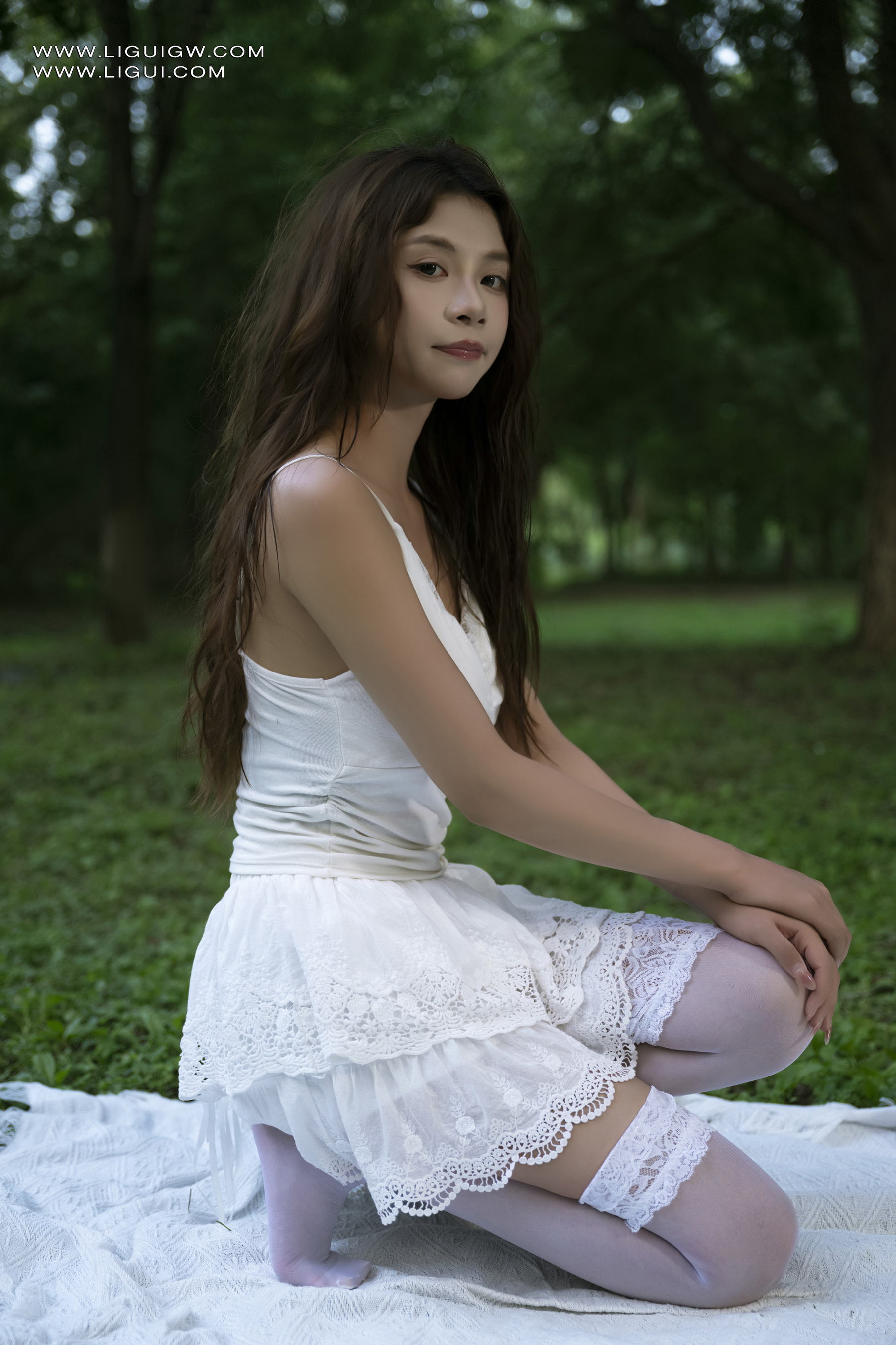 [Ligui丽柜] 2025.08.04 欲野白纱 Xiaomei第15张