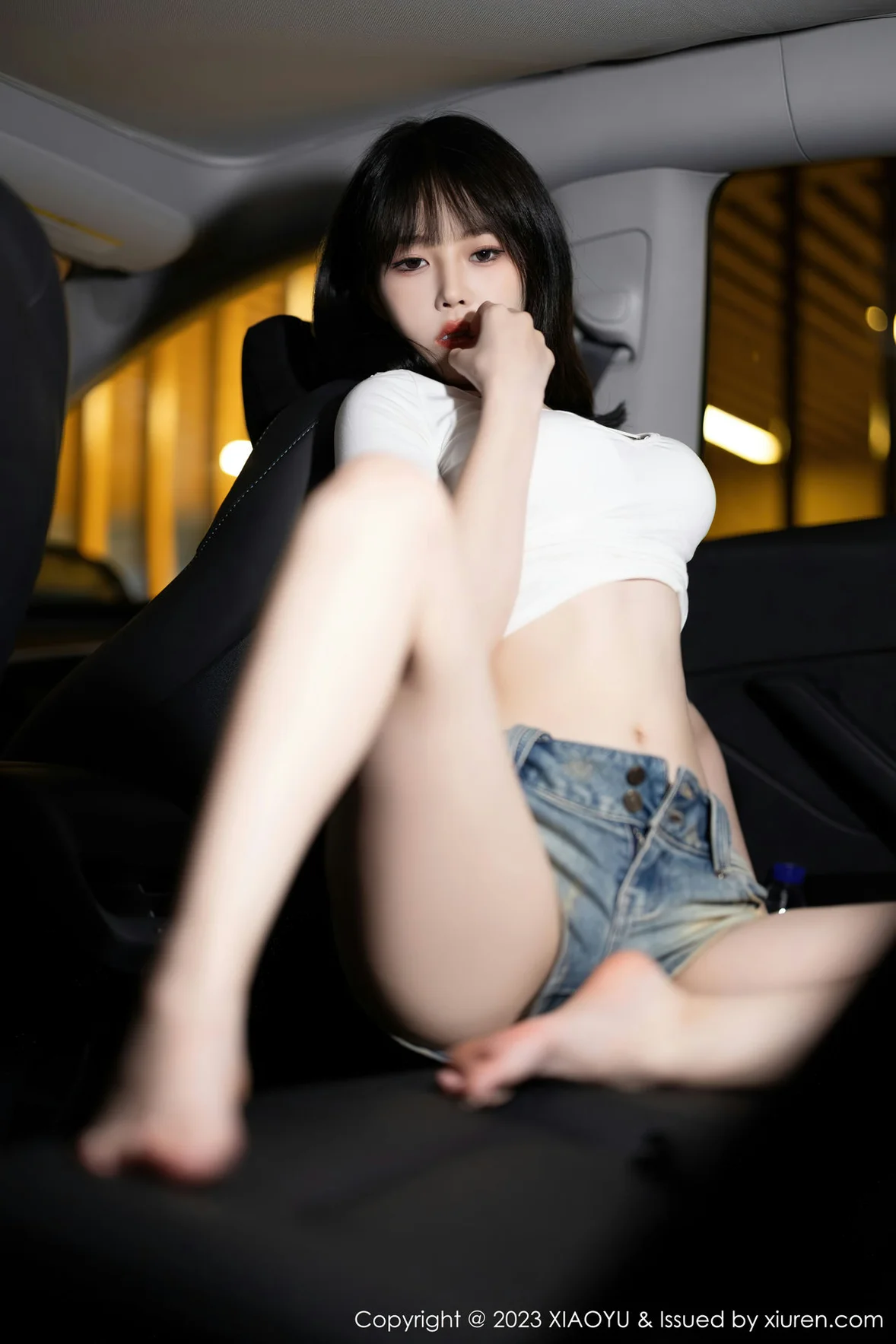  XIAOYU 语画 Vol.1096 奶瓶 超短牛仔性感写真 [91P]第12张