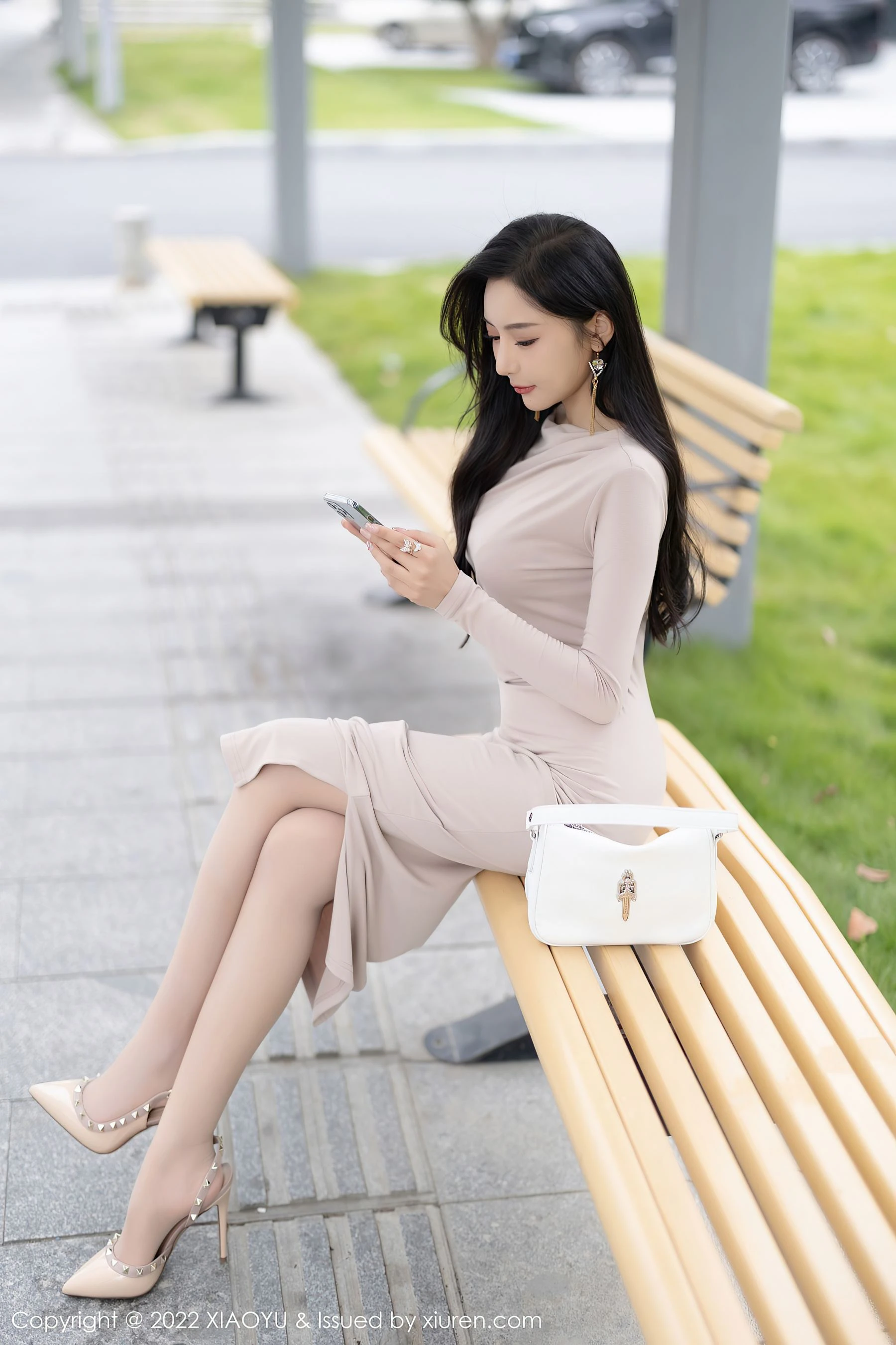  语画界 VOL.764 王馨瑶yanni 长裙美腿写真第25张