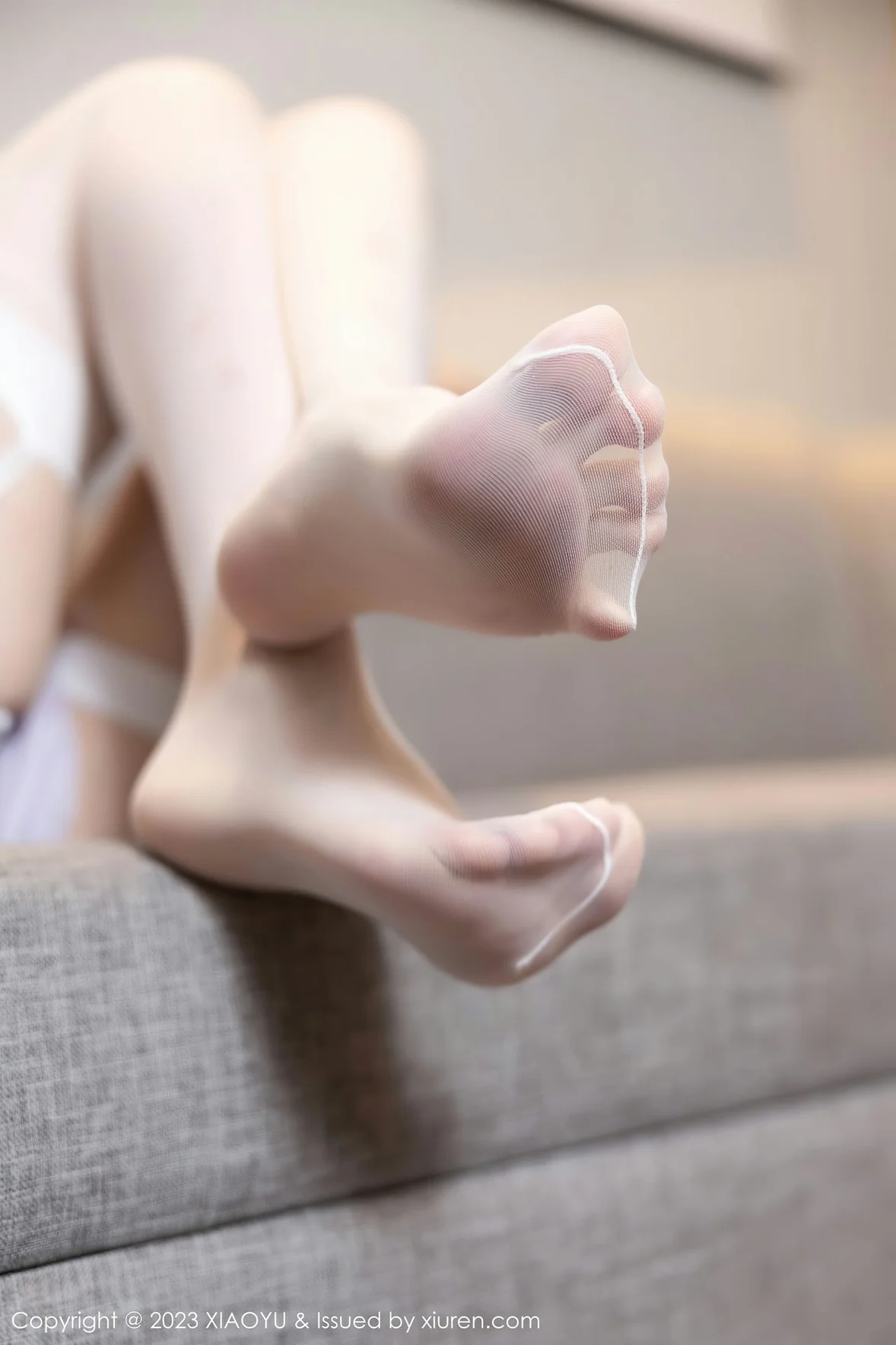  语画界 Vol.1110 梦心玥 紫色薄纱轻透服饰写真 [81P]第10张