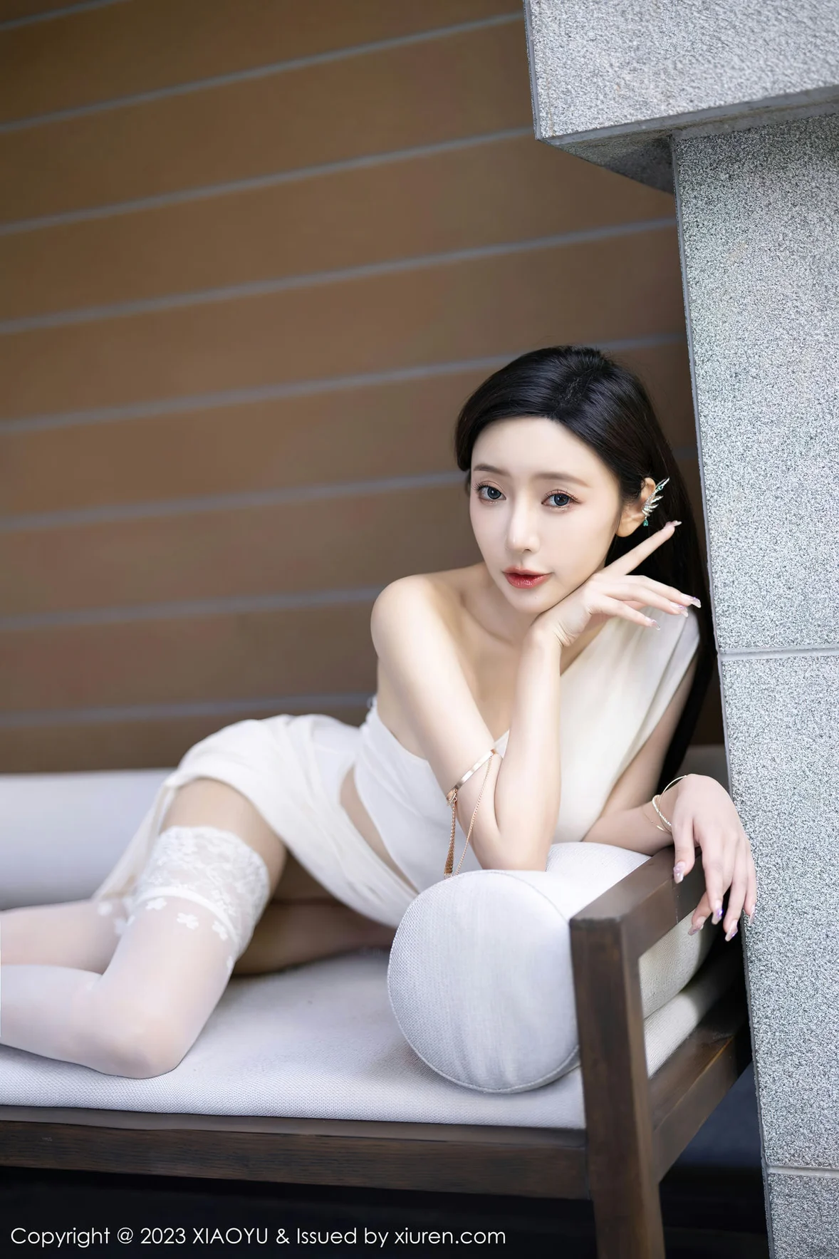  XIAOYU 语画 Vol.1082 王馨瑶yanni 黑色情趣内衣贵州旅拍 [87P]第16张