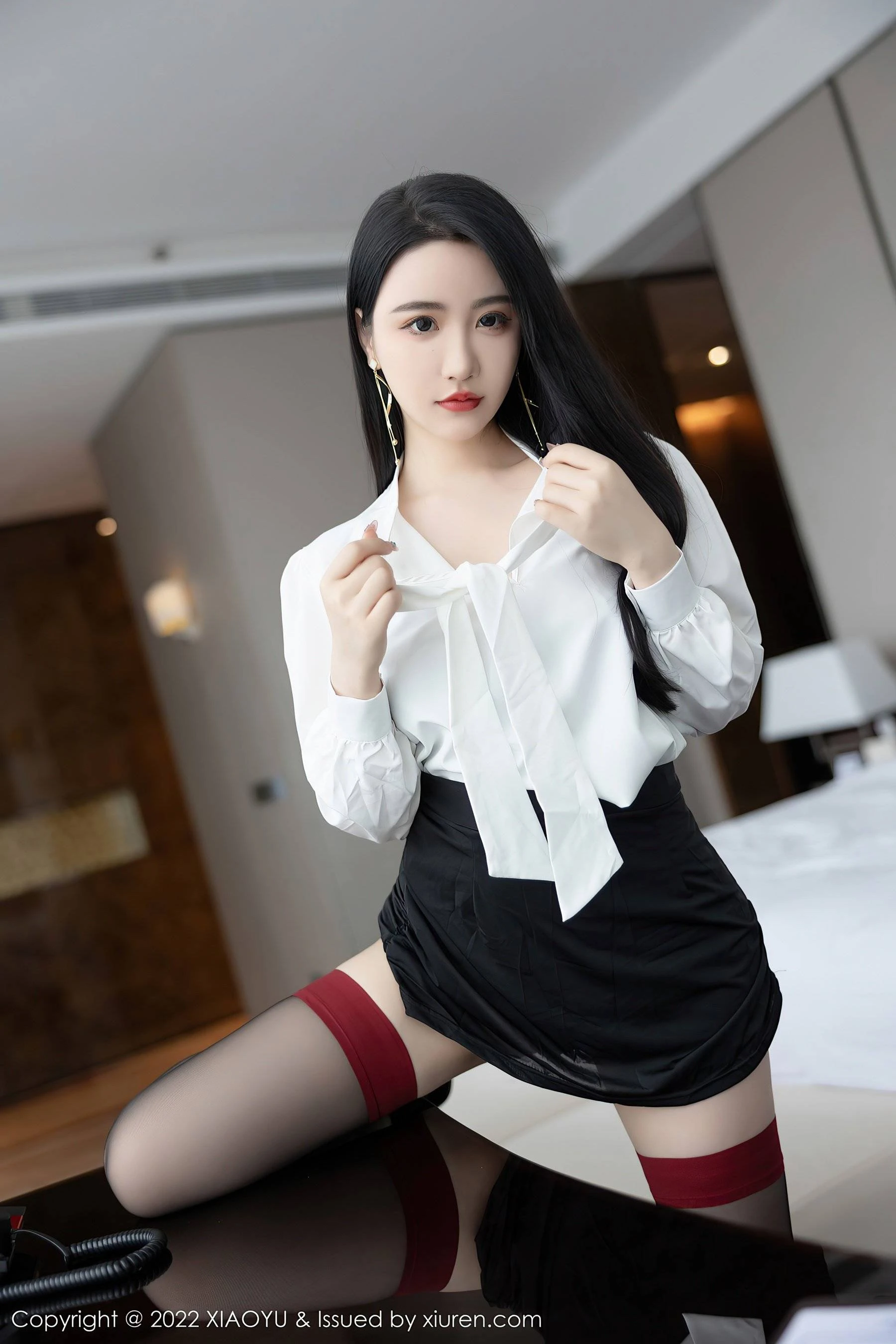  语画界 VOL.819 Cherry樱桃酱 黑丝美腿第26张