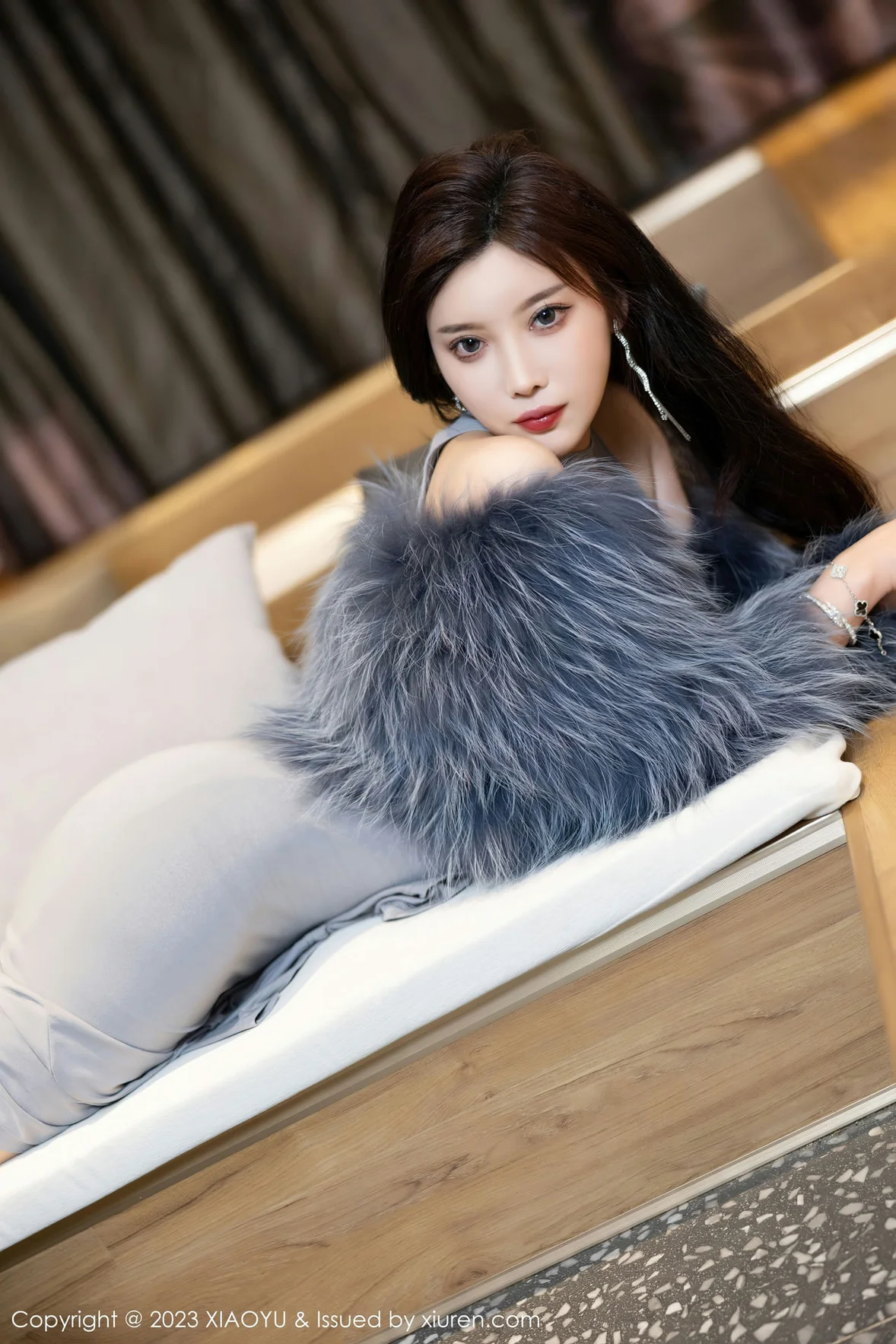  XIAOYU 语画界 Vol.1051 杨晨晨Yome 灰色镂空连衣贵州旅拍 [88P]第13张