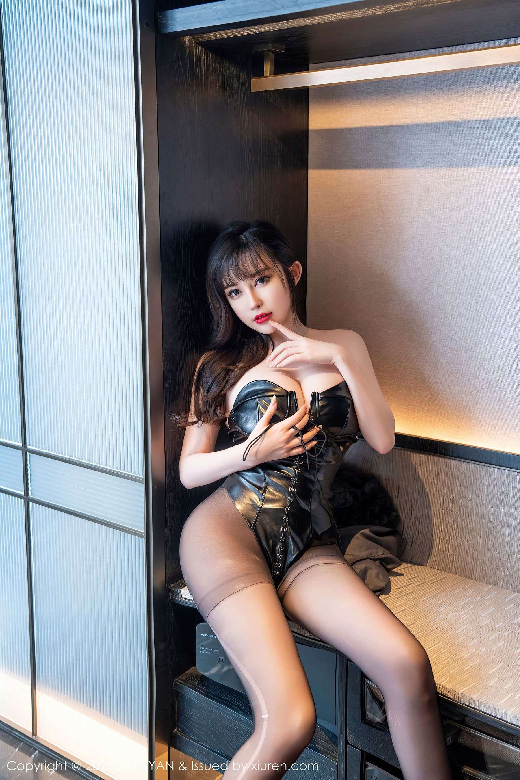 星颜社 VOL.181 焦糖可可 黑丝美图第17张