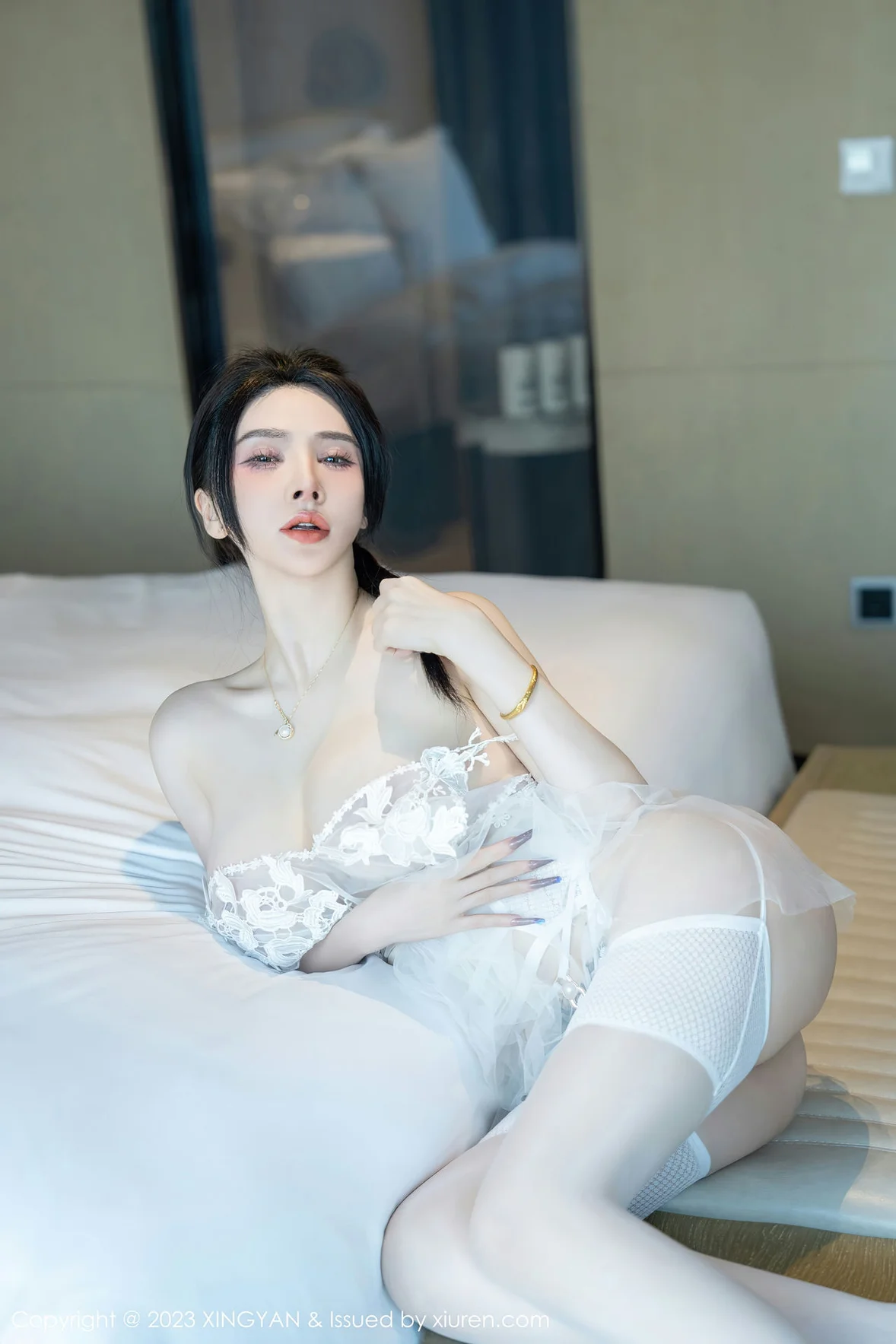  星颜社 Vol.196 潘娇娇 蕾丝轻透情趣性感写真 [81P]第9张