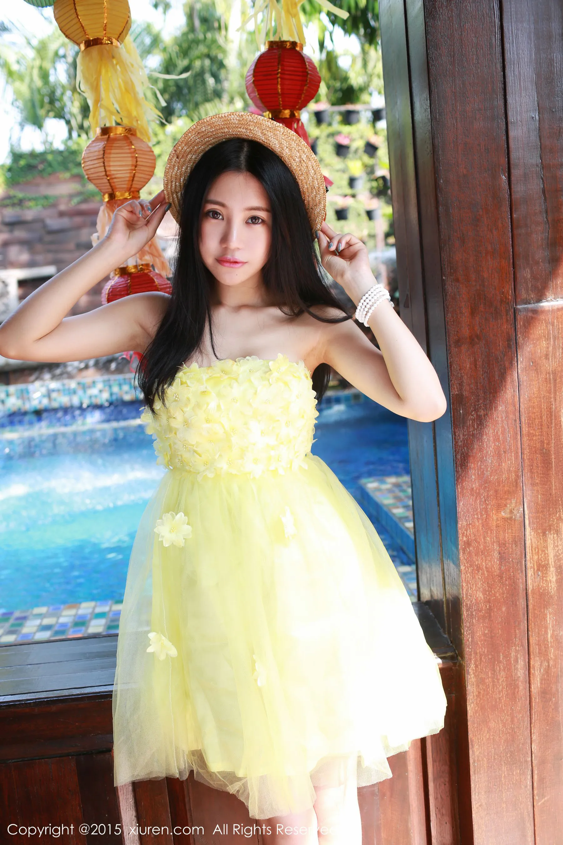  绮里嘉ula《泰国清迈旅拍》小清新外拍 秀人网 No.296第1张