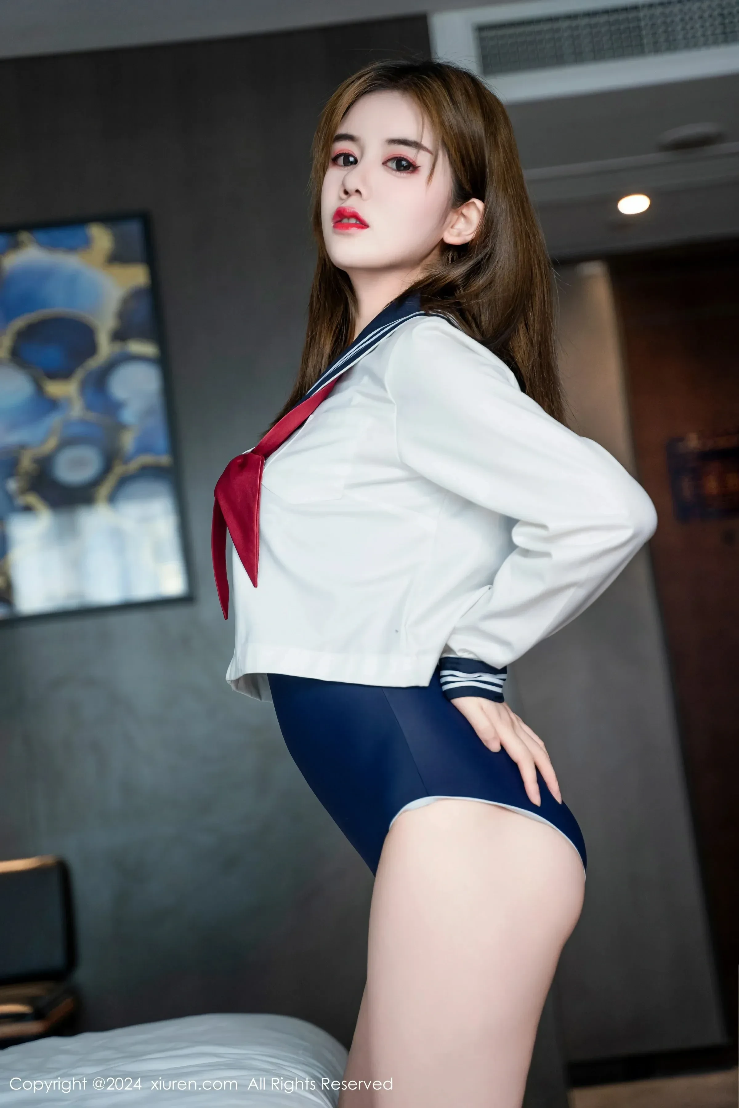  XiuRen 秀人 No.8819 凌彩烟 新人模特 [86P]第7张