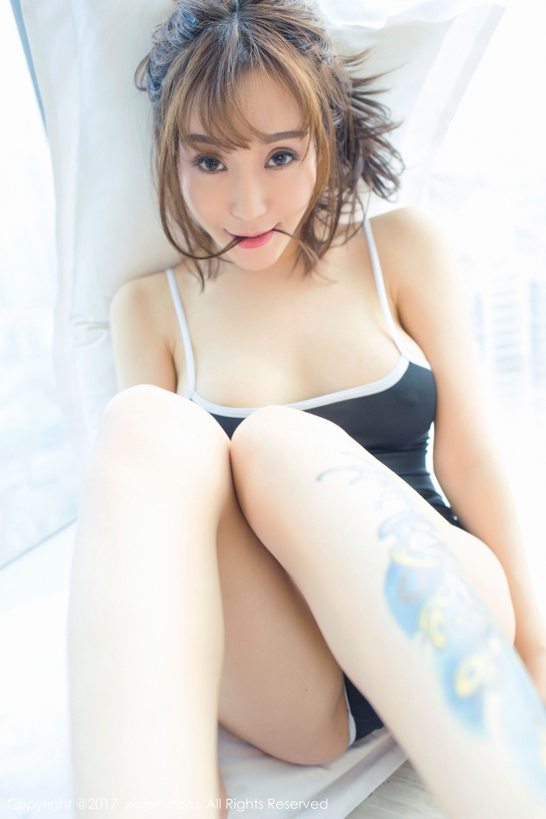  顾灿《这个合集只玩腿》 XiuRen 秀人网 NO.821第6张