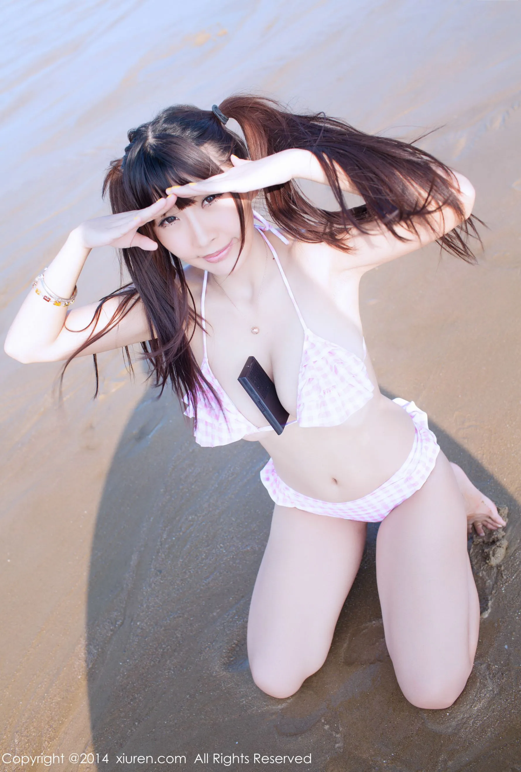  李镇姬/晓茜sunny《爆乳内衣+海边系列》 秀人网 No.227第16张