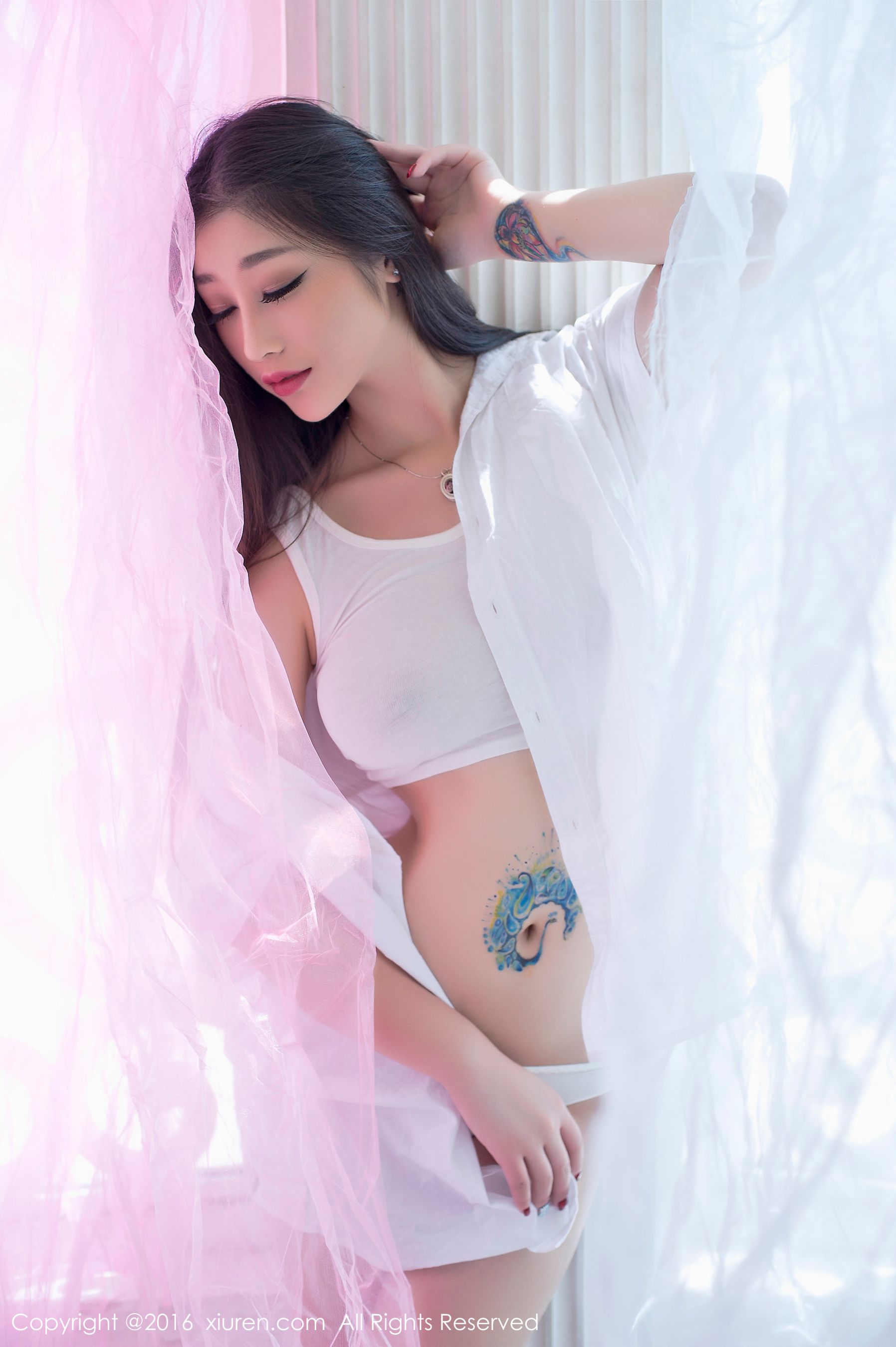  爆乳细腰美狐娘@妲己_Toxic 秀人网 No.608第10张