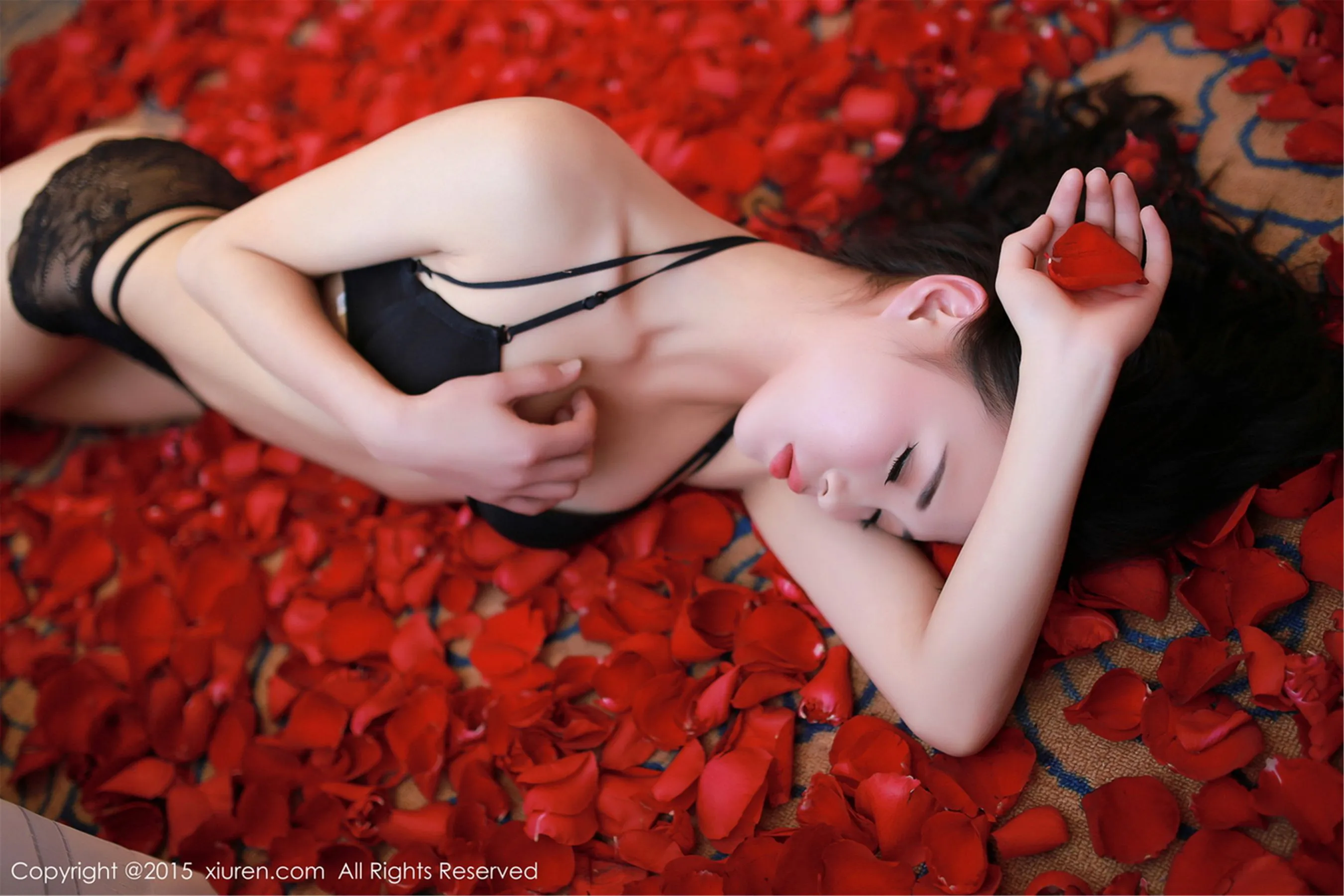  CyberJelly霜爷《性感内衣私房系列》 秀人网 No.276第6张