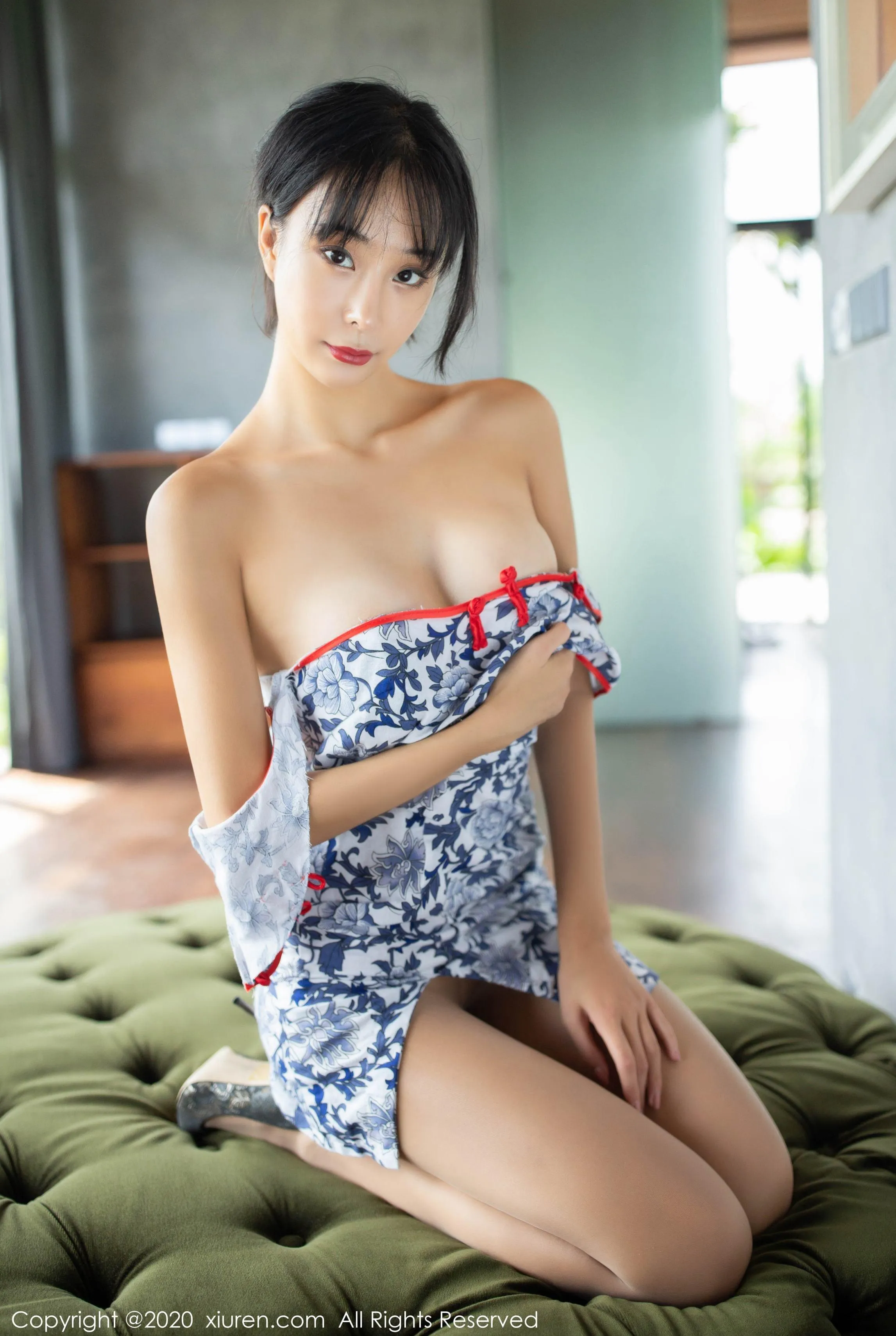  XIUREN秀人网 N0.2050 蓝夏Akasha第2张