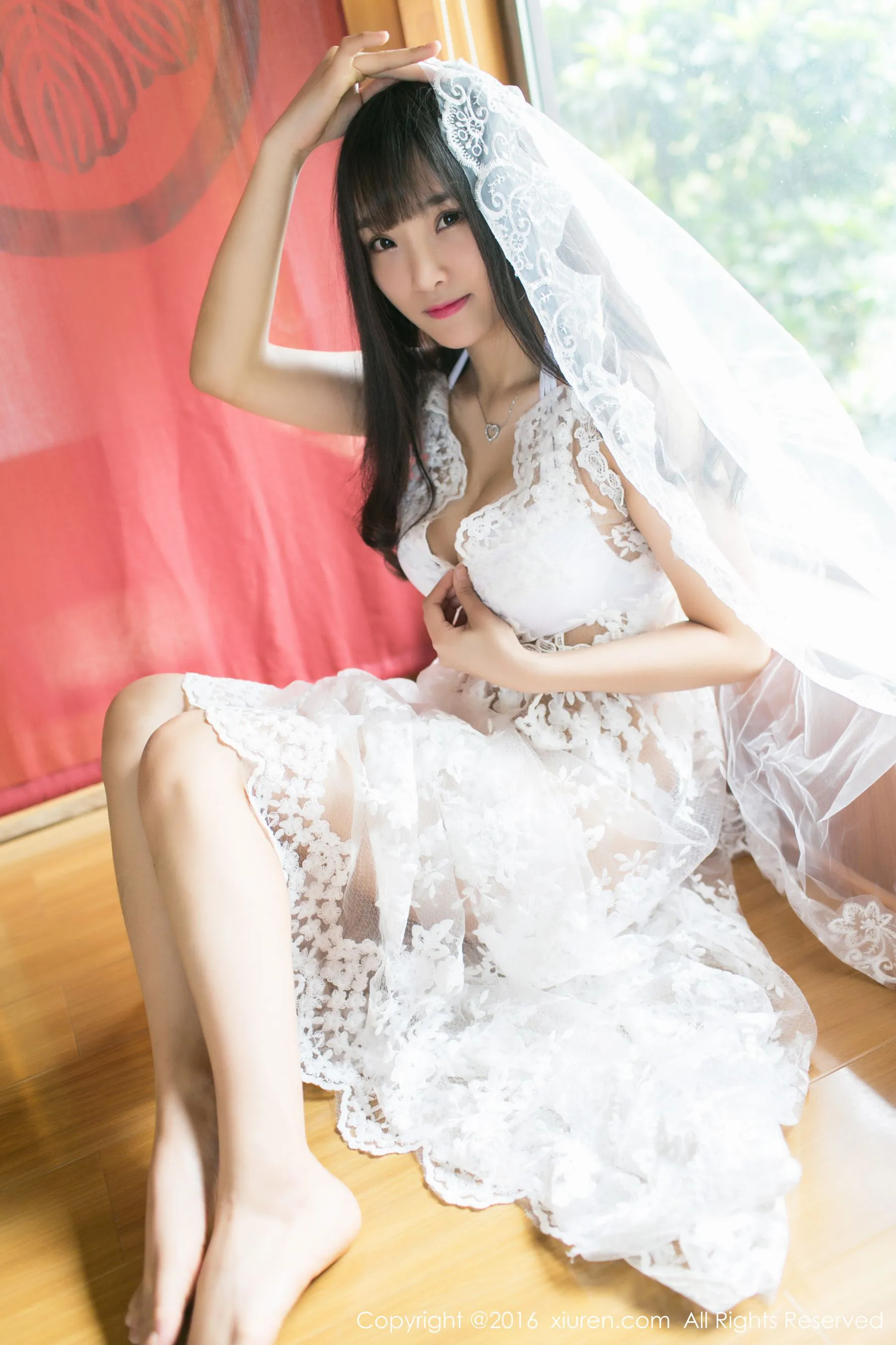  夏瑶baby《室拍比基尼+蕾丝长裙》 秀人网 No.531第14张