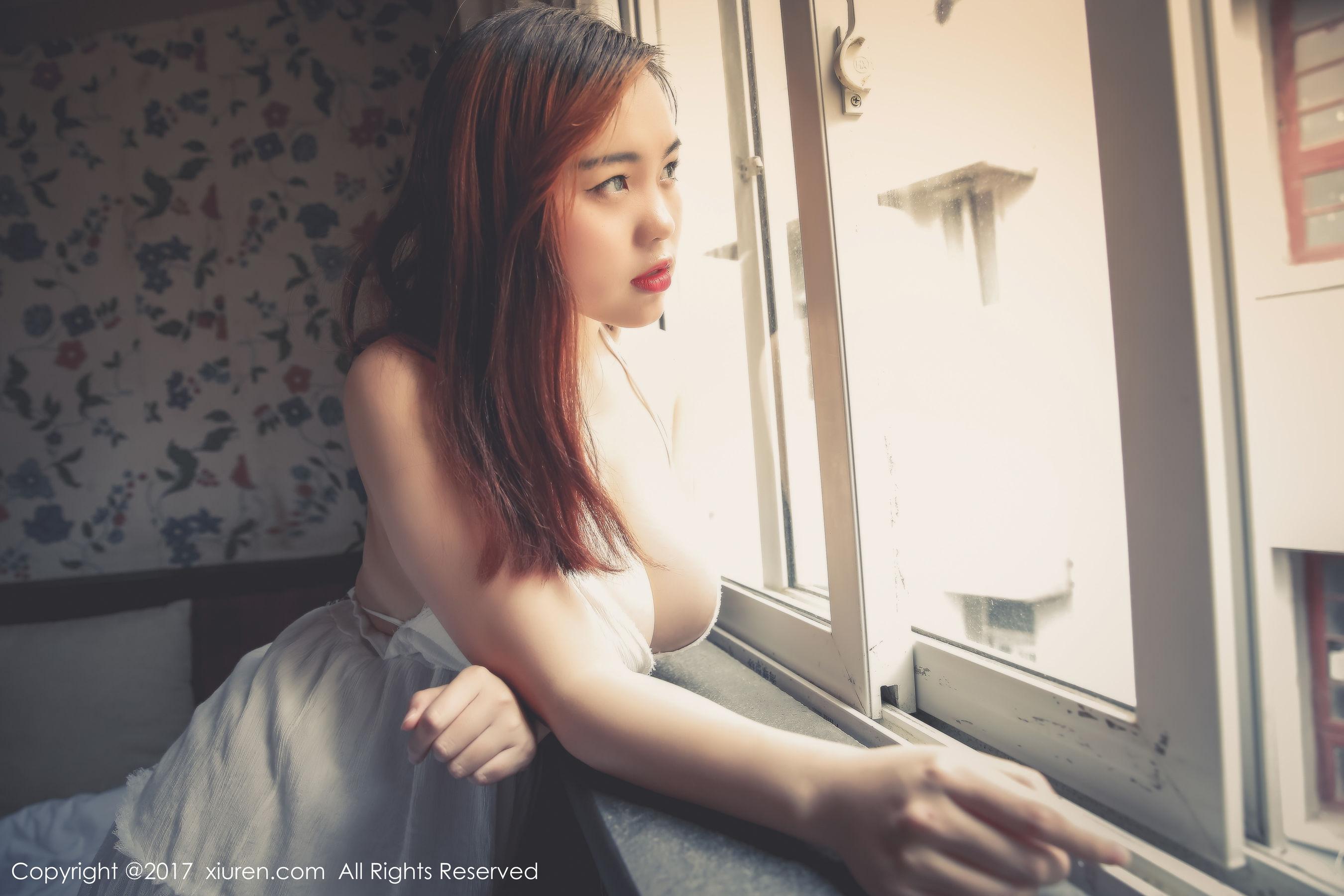  米爱Demon《童颜巨乳的梦幻少女诱惑私房》 秀人网XIUREN No.744第11张