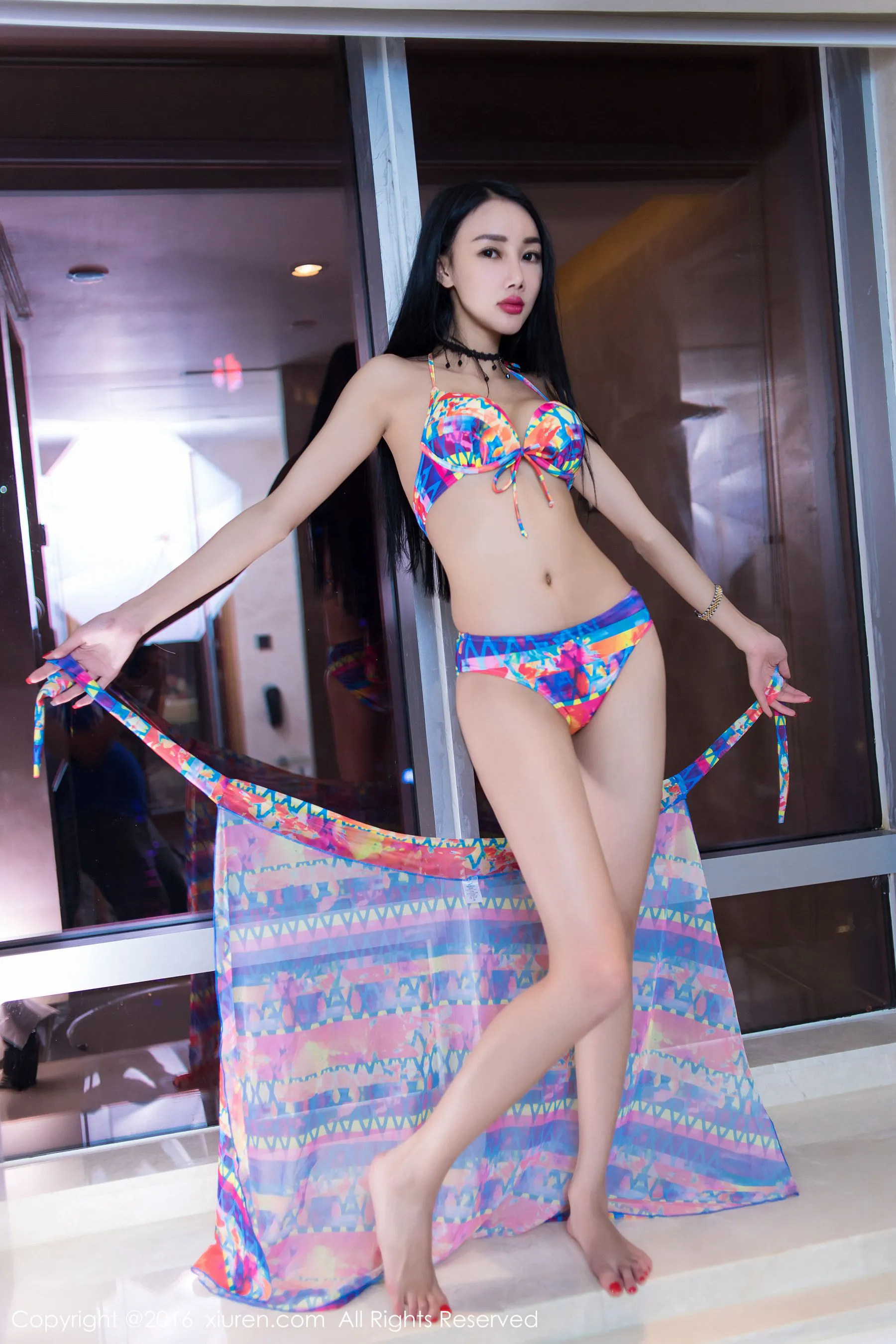  秀美佳人@婕西儿jessie《性感娇媚的美女》 秀人网 No.595第12张