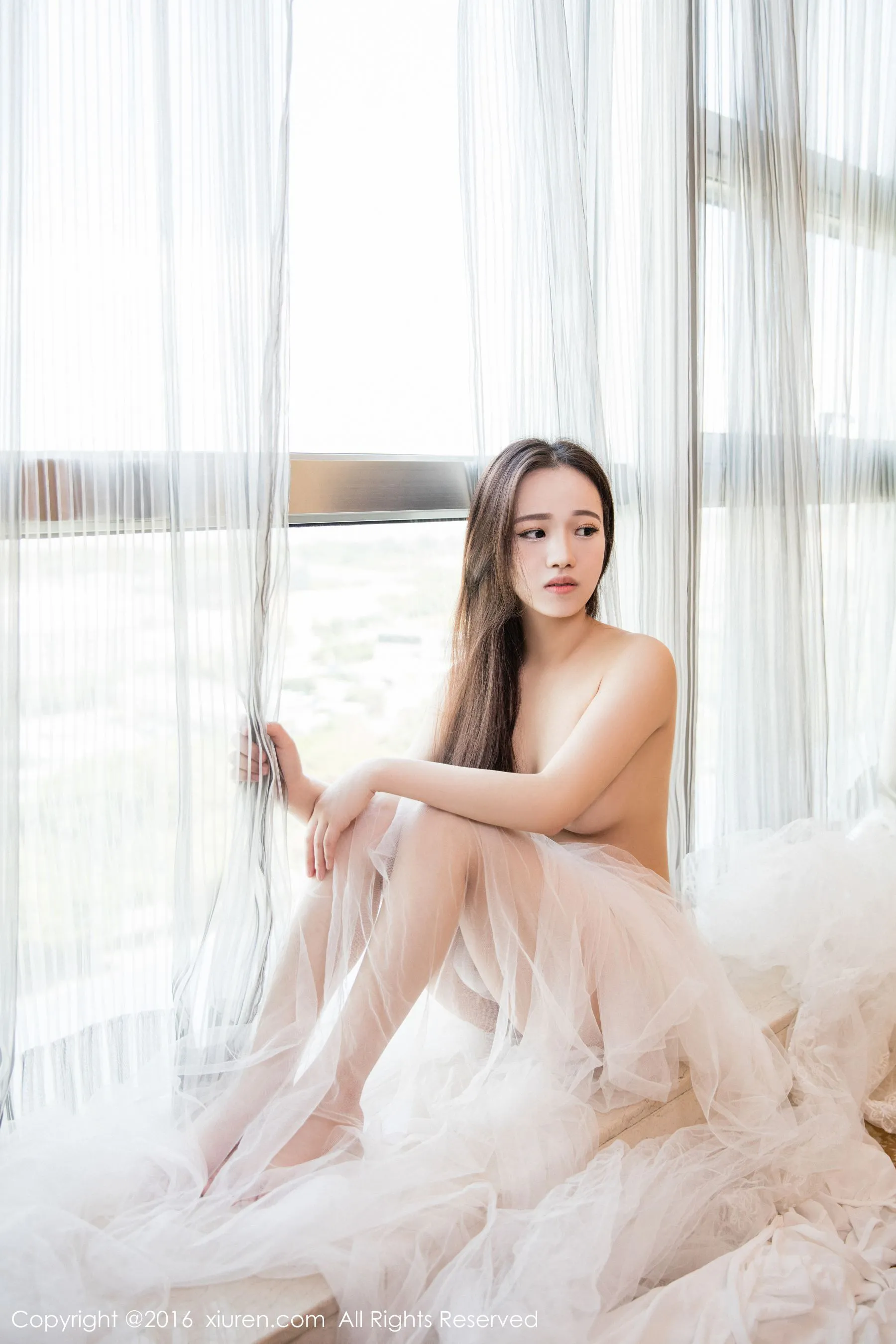  baby嘉茵《透视装、女仆装与浴室湿身系列》 秀人网 No.580第10张