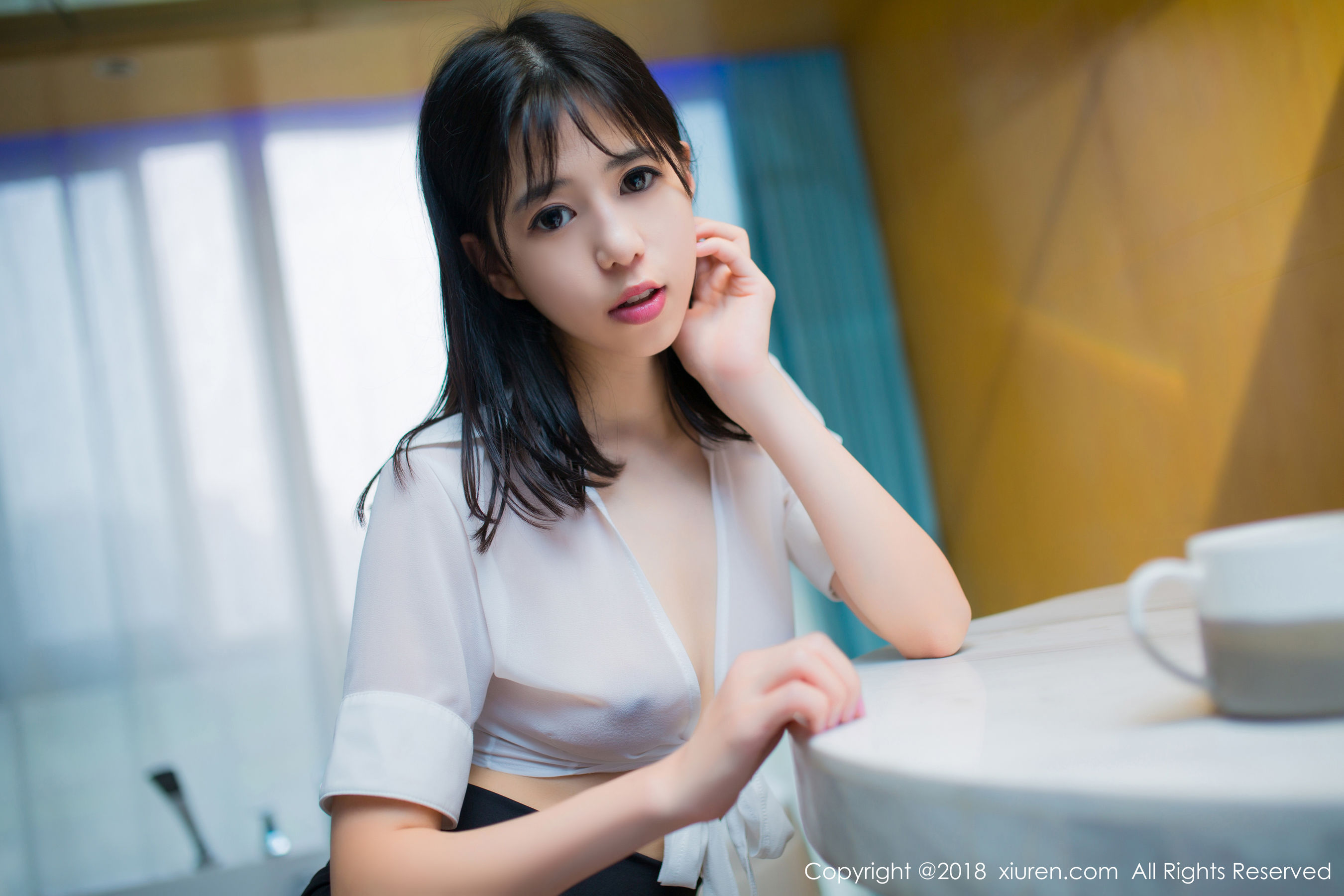  艾栗栗栗栗栗栗吖《女秘OL》 XiuRen 秀人网 No.1014第5张