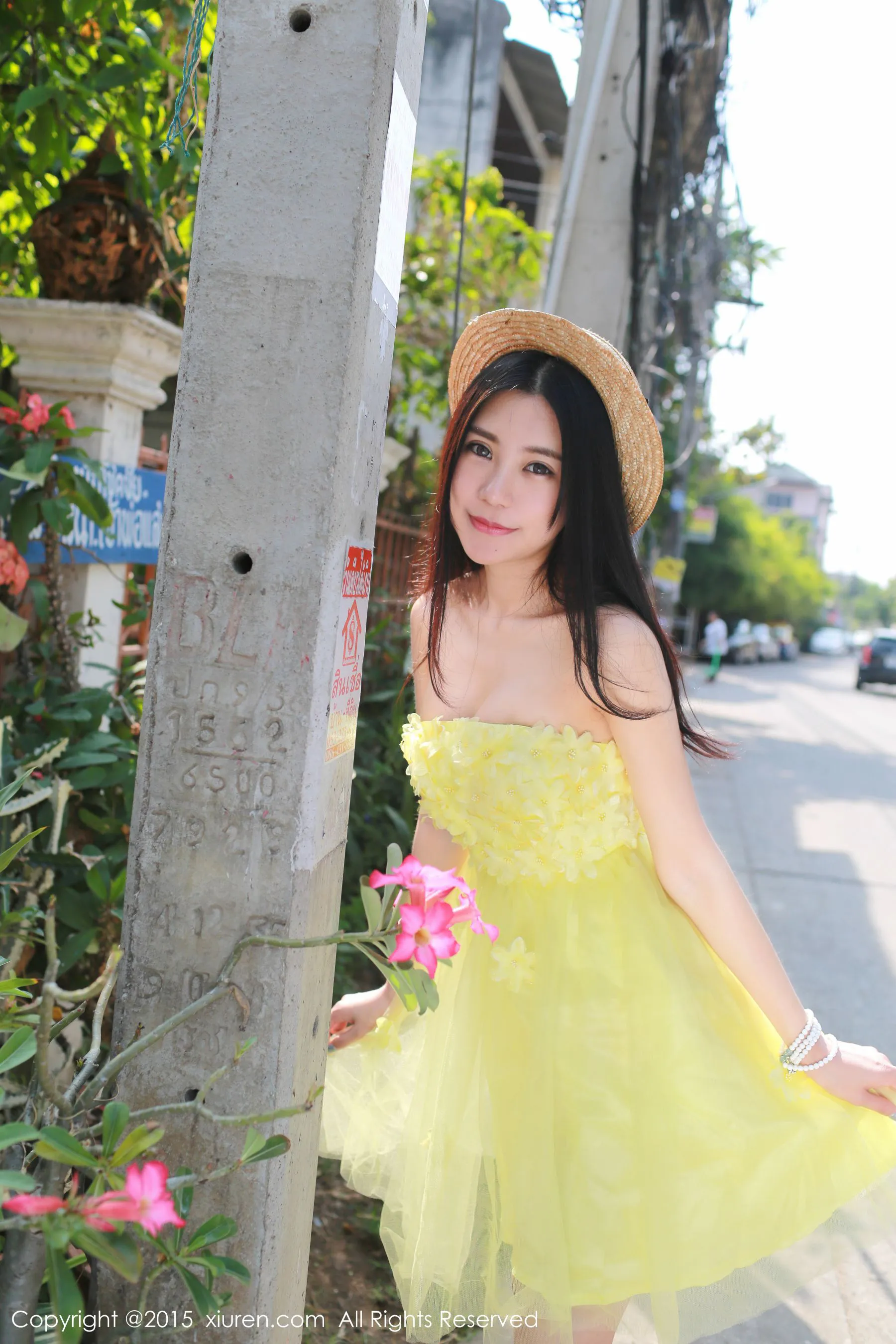  绮里嘉ula《泰国清迈旅拍》小清新外拍 秀人网 No.296第2张