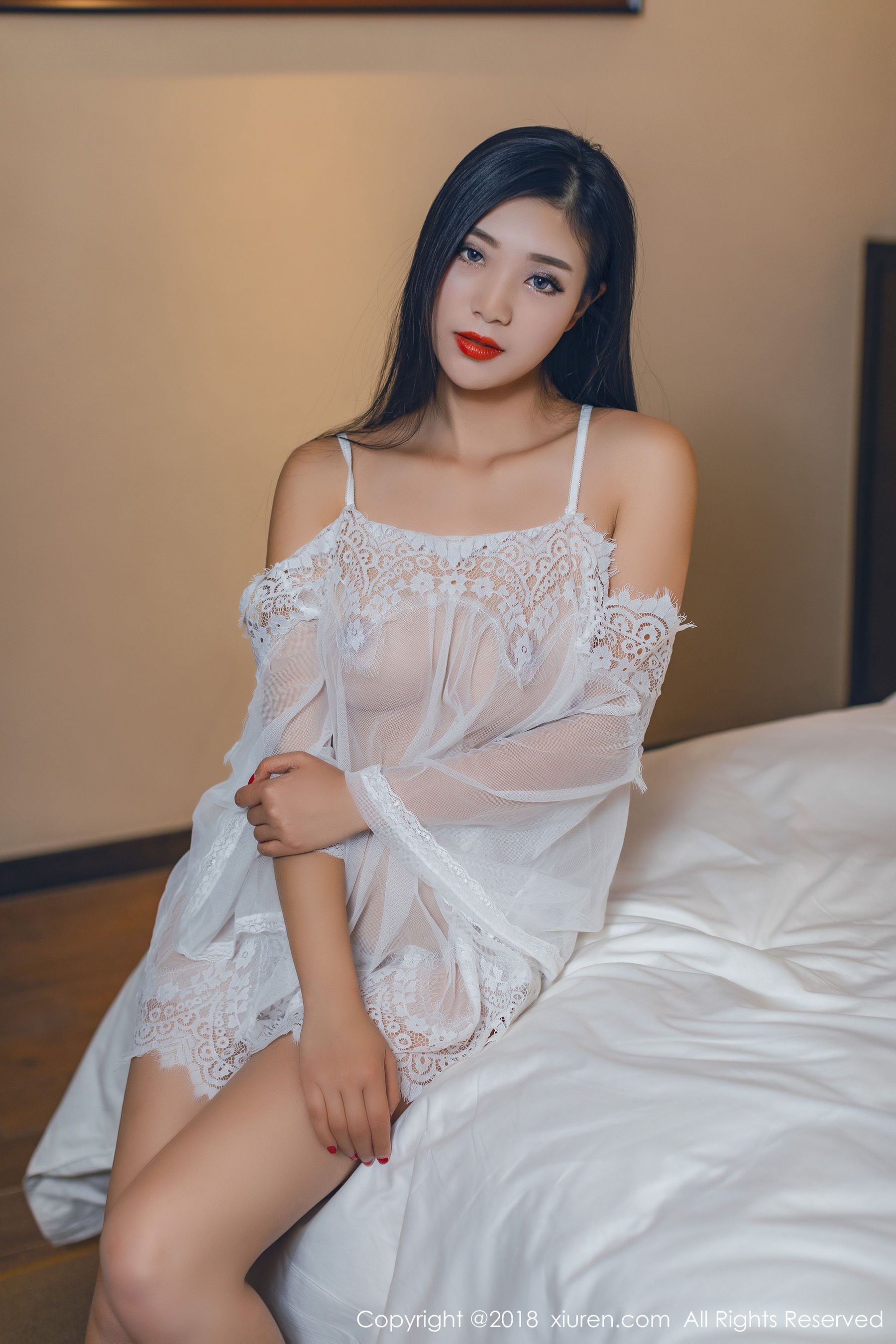  性感女神@宋-KiKi《轻纱装》 XiuRen 秀人网 No.992第6张