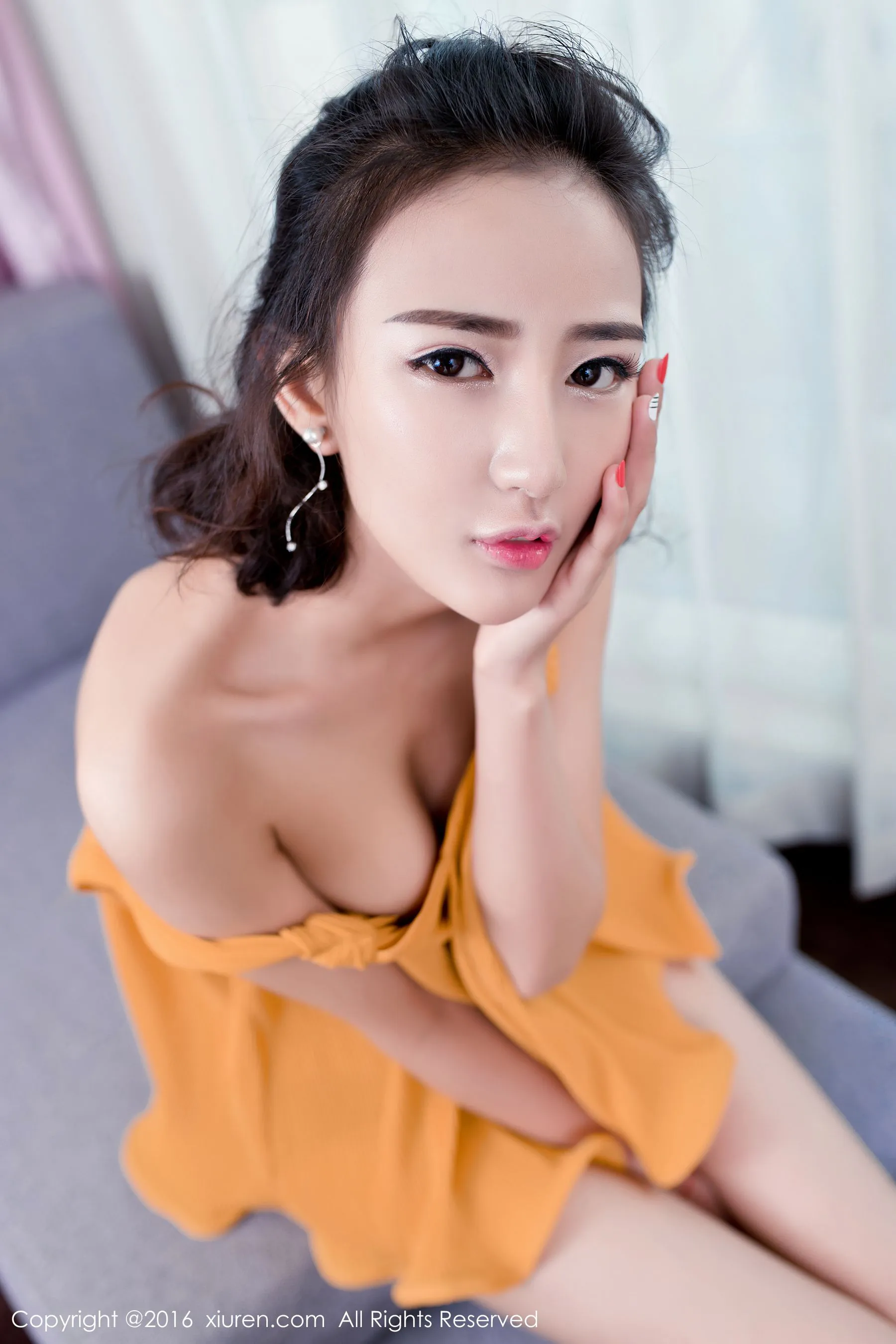  娇媚女人@梅哥 秀人网 No.590第3张