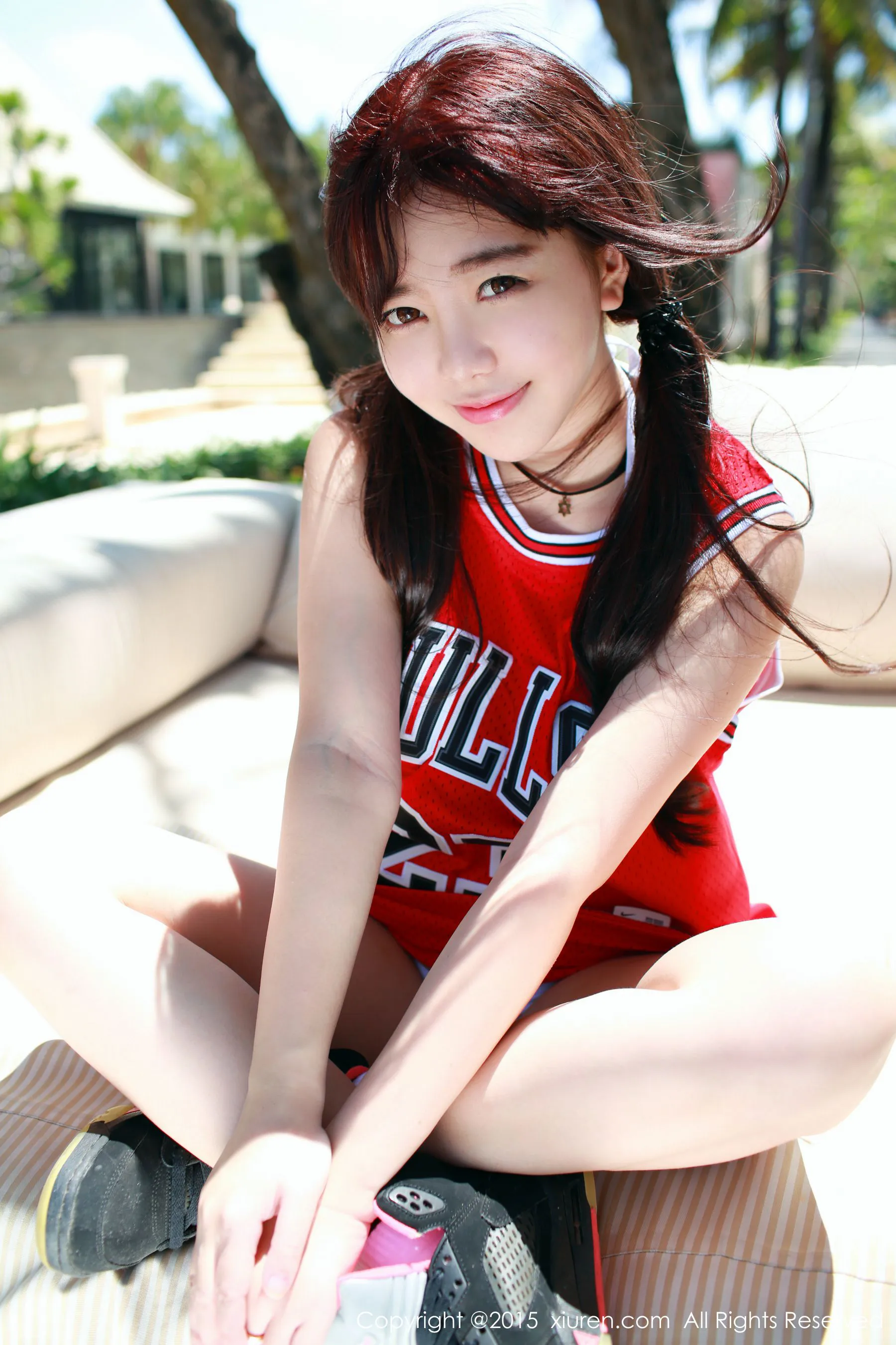  刘飞儿Faye《比基尼+球衣系列》 秀人网 No.415第16张