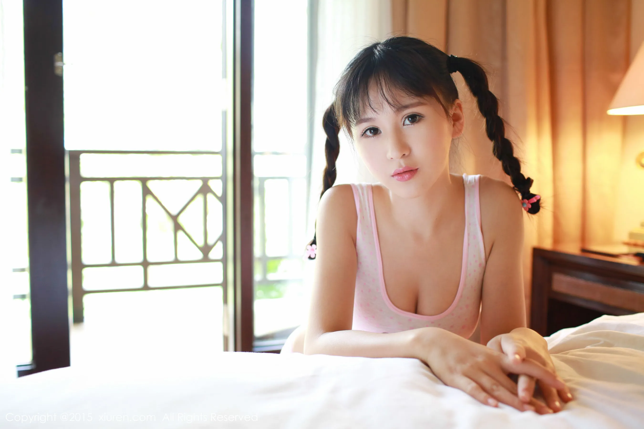  唐雨辰TYC《龙目岛旅拍》3套可爱内衣系列 秀人网 No.412第4张