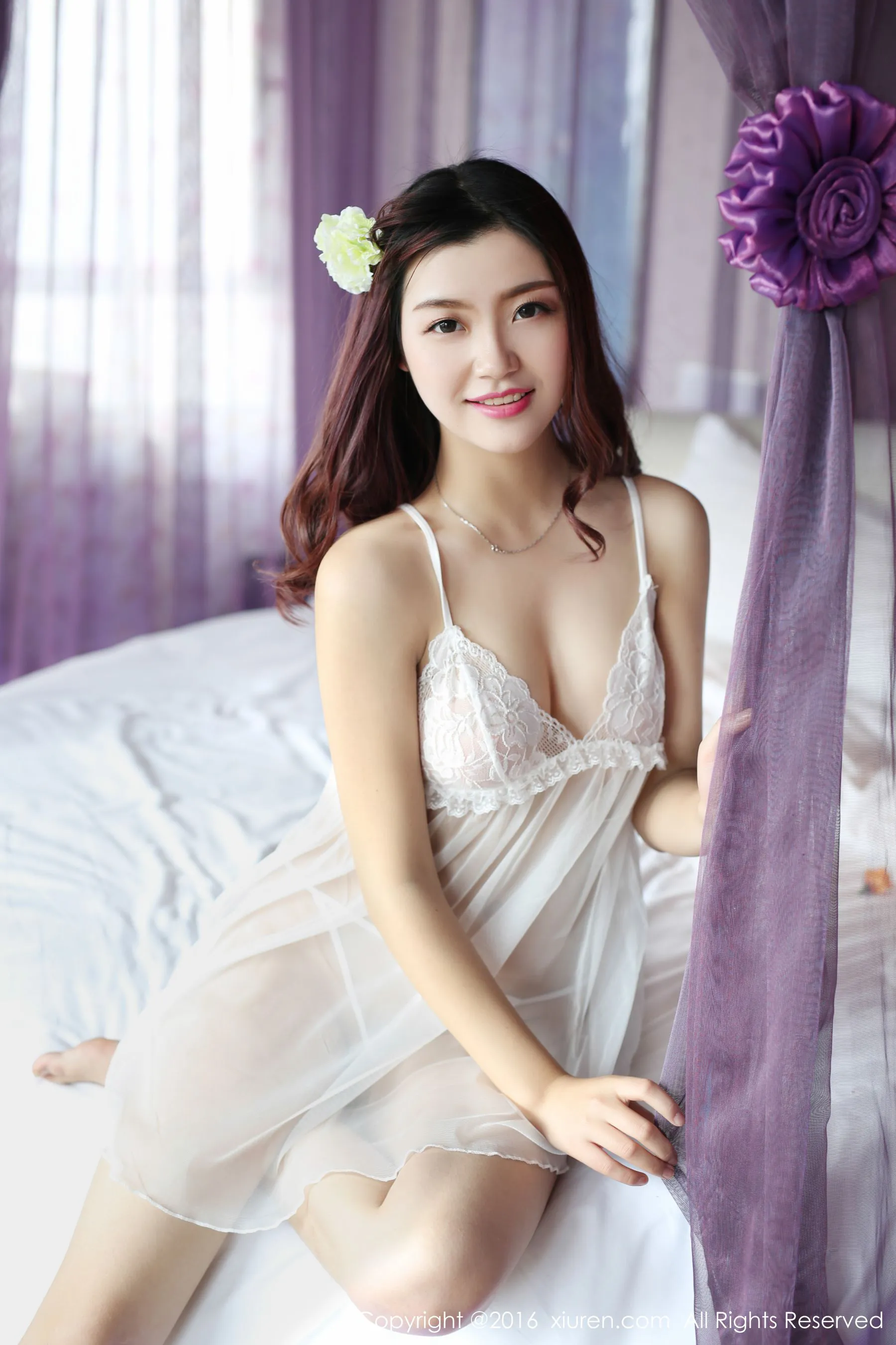  夏晓Maggy+白微Sera《性感透视系列》 秀人网 No.503第16张