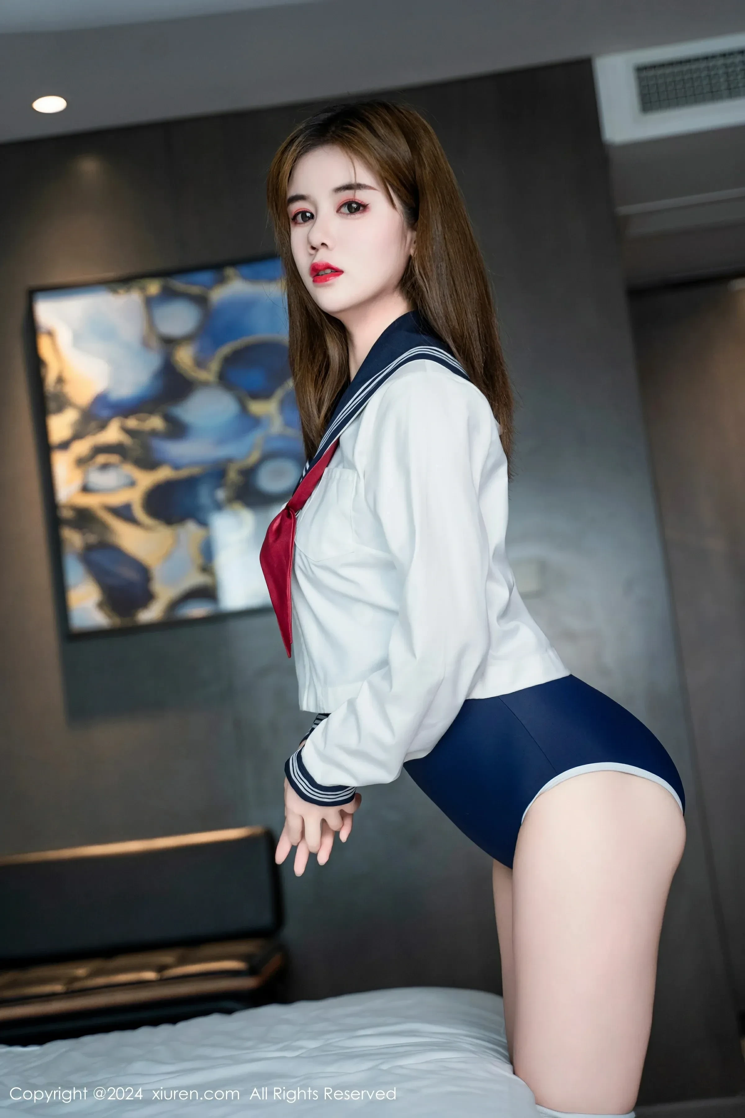  XiuRen 秀人 No.8819 凌彩烟 新人模特 [86P]第7张